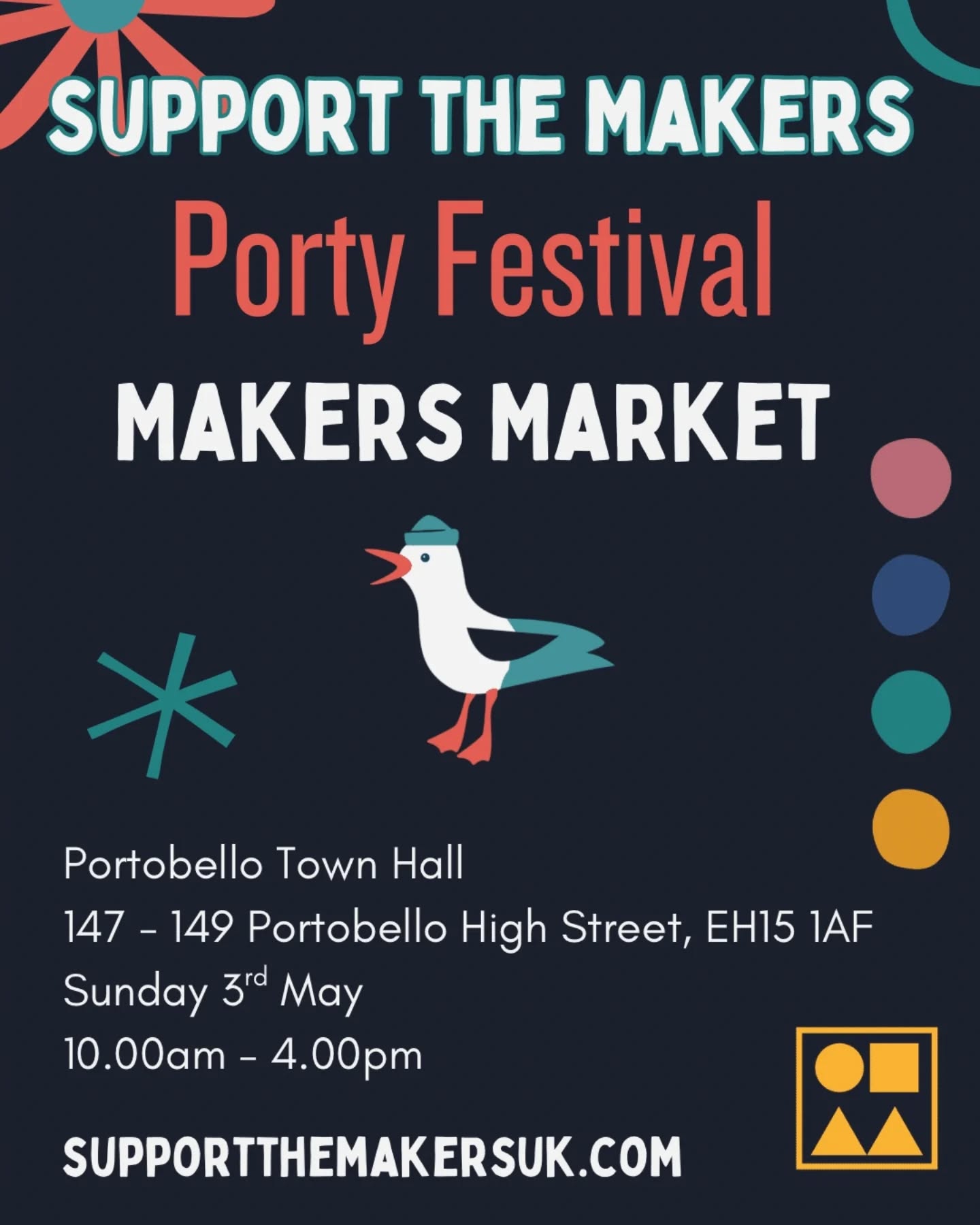 On Sunday you'll find me at the Porty Festival Makers Market! Join me and lots of other fantastic makers at the Town Hall from 10am until 4pm. I have some exciting new prints to show you!
Porty Festival has so many events running over the weekend! Check then out @porty_festival