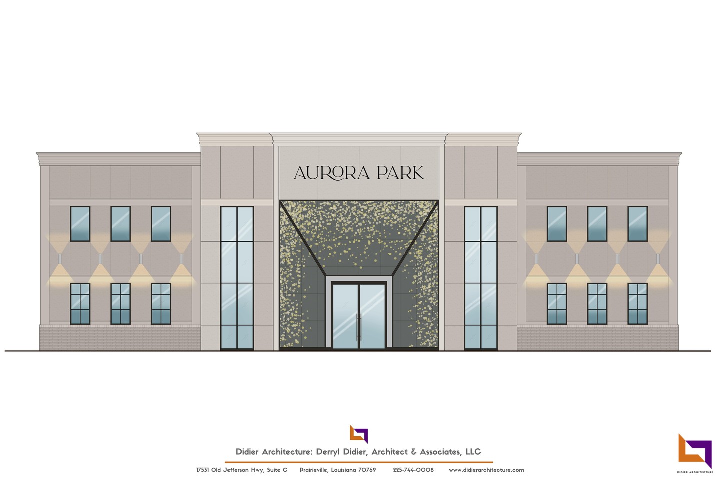 We're thrilled to announce that construction has officially begun on Aurora Park! Located at the intersection of Jefferson Highway and Highland Road, this multi-million-dollar event center and wedding venue is poised to redefine how our community gathers and celebrates.
We designed this versatile,10,000-square-foot space to host everything from elegant weddings to large-scale corporate events. With its incredible 27-foot ceilings and a stunning balcony that expands the area to nearly 11,000 square feet, Aurora Park will offer an atmosphere unlike any other.
Every detail was designed to create unforgettable guest experiences. The venue will feature:
-Two distinct ballrooms, including a production ballroom with built-in staging, theatrical lighting, and a grand staircase.
- A spacious 1,000-square-foot bridal suite and a dedicated groomsmen's suite.
- Multiple dynamic bar areas, ample storage, and a full kitchen.
At our firm, we know we're only part of the story. The real magic begins when this space comes to life with the community's energy and spirit. Follow our page for exciting updates as we bring this vision to reality!
#DidierArch #DidierArchitecture #AuroraPark #DesignVision #BatonRougeWeddings #BatonRougeEventSpace