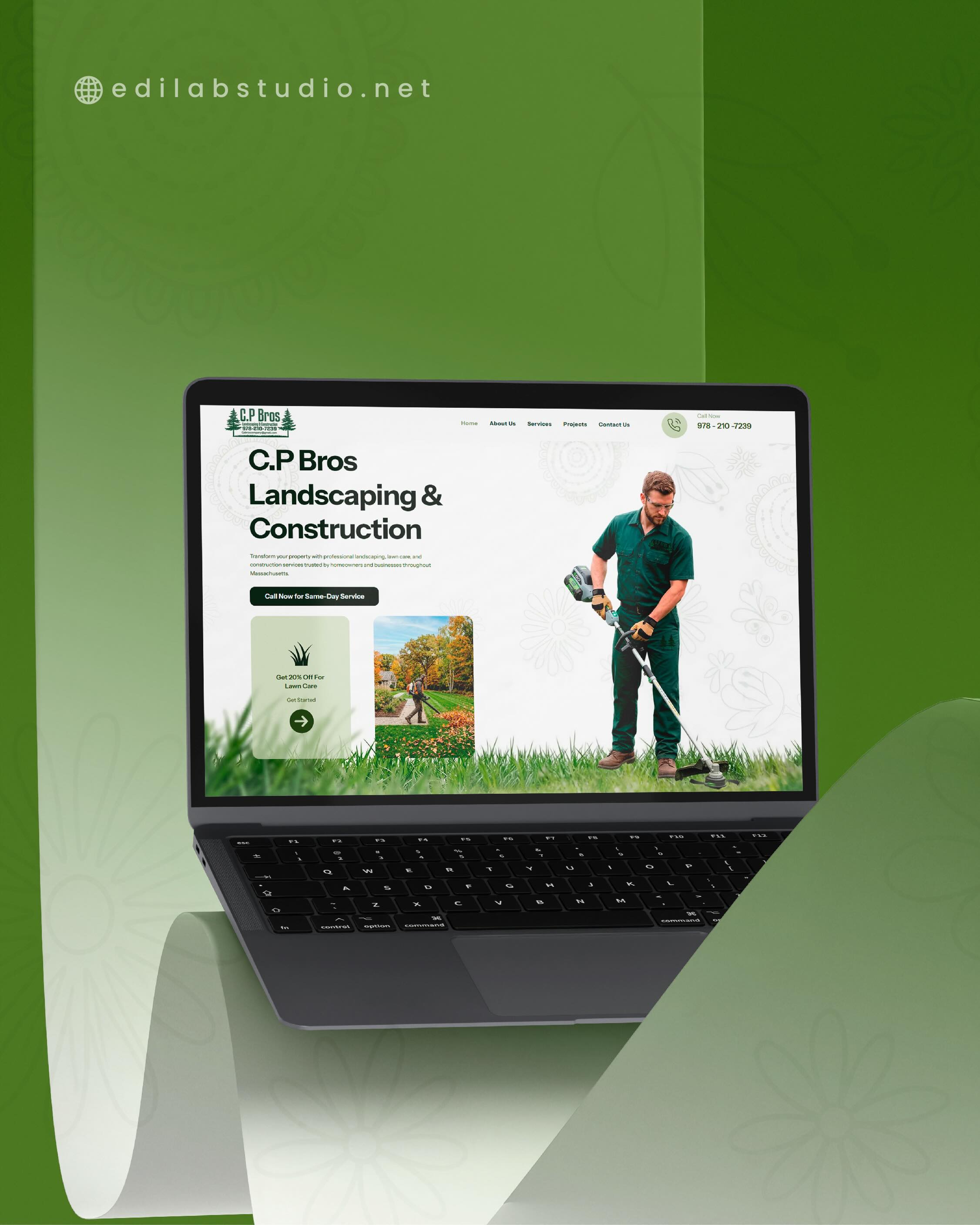 We transformed the digital presence of C.P Bros Landscaping & Construction with a modern, strategic website built to convert 🌿💻
From a clean, professional design to a structure optimized to attract new clients, every detail was crafted to reflect what the brand stands for: trust, quality, and real results.
Each section is designed to guide the user and turn visitors into customers 🚀
Want your business to look this professional online? We make it happen.
.
.
.
#WebDesign #LandscapingBusiness #DigitalBranding #EdilabStudio #SmallBusinessGrowth