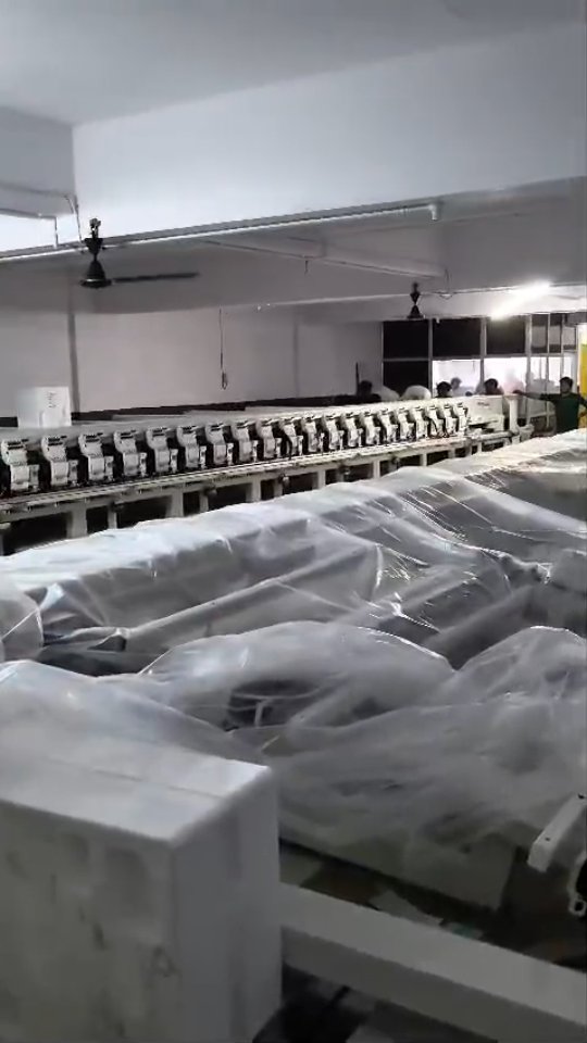 Customer: Ashokbhai & LalaBhai
2 Embroidery Machine delivery
Model: 9 Needle/25-400-1600 Pantograph ( Multi with 5 Beads 3 Sequin high Speed)
Address: Karmbhumi, Saniya
#textileindustry #machine #embroiderybusiness #embroiderymachine #surat