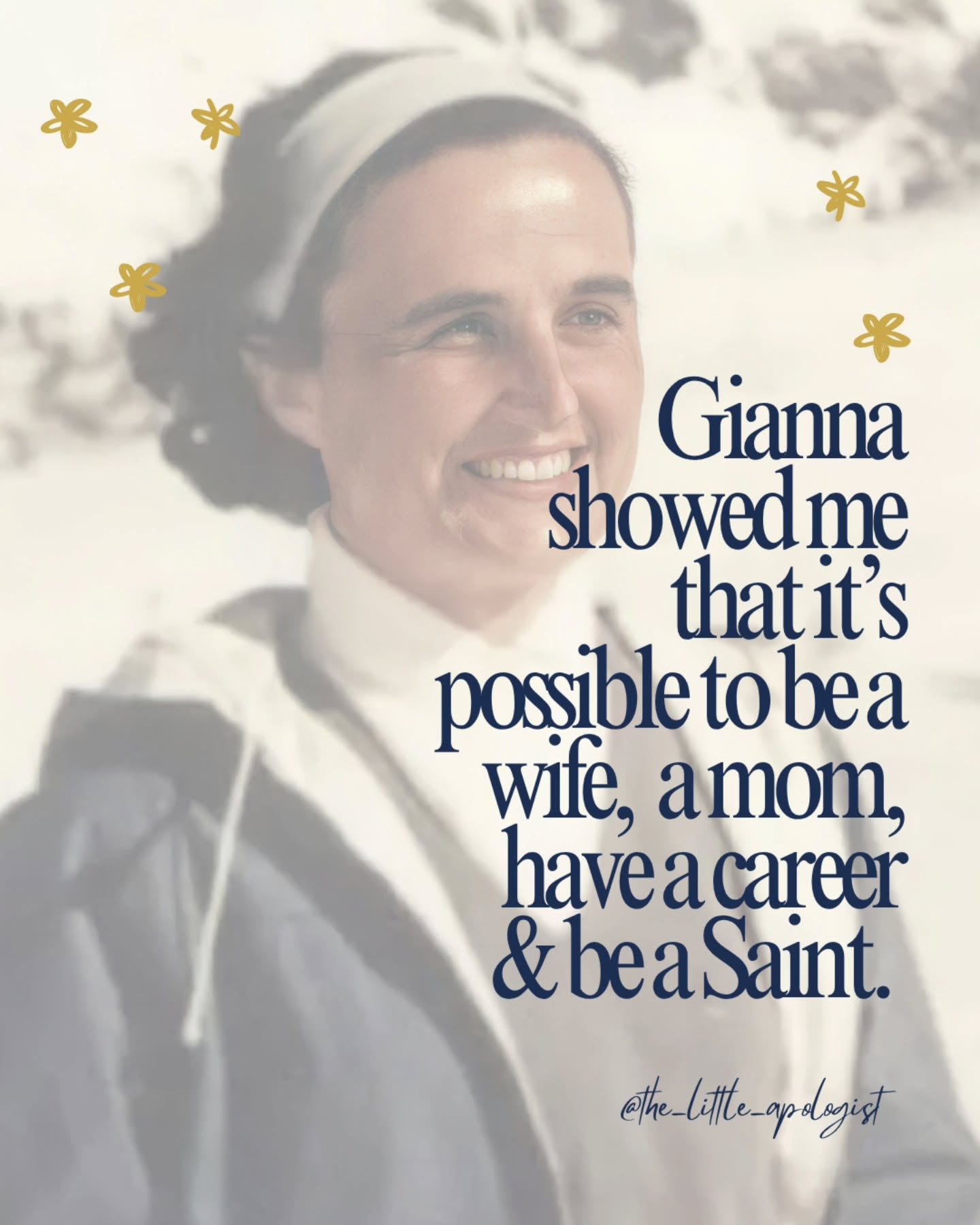 Just a bit of my story with Gianna π€
#catholic #christian #saints #stgianna #love