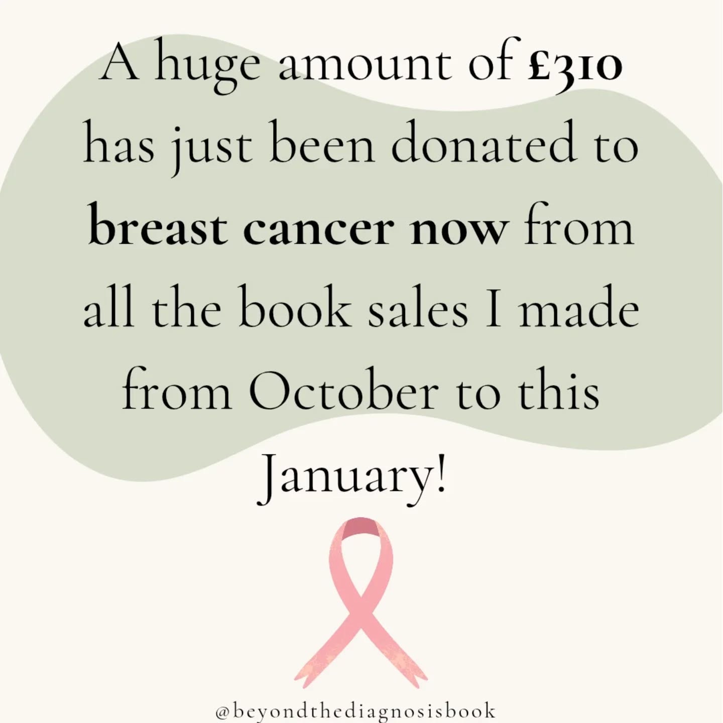 A huge thank you to everyone who brought my book last year and the start of 2026 as I have been able to make a wonderful donation of £310 to @breastcancernow
For every book sold 50% is donated and the rest is spent on printing and the website where I will soon be sharing more stories like the ones in the book.
Sales have slowed a bit now so if you or anyone you know is interested in buying a copy please check it out as i have had so much amazing feedback telling me how helpful and supportive the book is but also half the sales goes to such an important charity!
Huge huge thank you!!