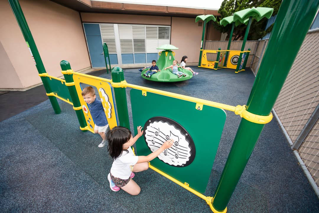 This early childhood playground is where joy happens! 🌟 This play space engages the senses with the Miracle Museum® Grand Gallery, awe-inspiring interactive panels, and the inclusive Ten Spin. It brings kids of all abilities together for self-discovery through play.
Upgrade the play experience at your daycare or preschool. Request a quote today!
.
.
.
#EarlyChildhood #Playground #PlaygroundLife #KidsAtPlay