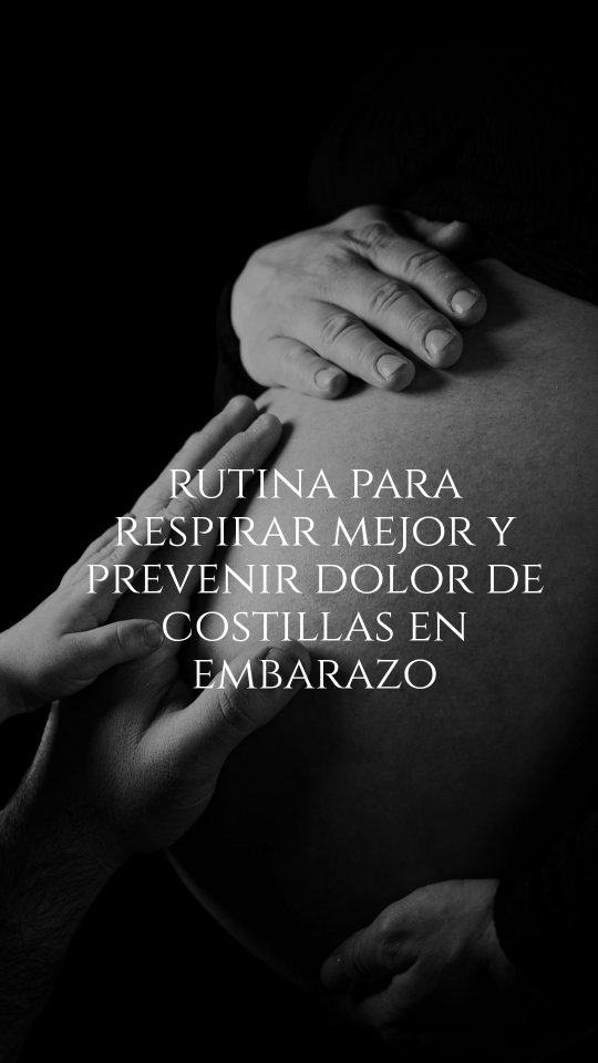 Intenta esta rutina desde tus primeras semanas del embarazo hasta el momento de tu parto para conservar espacio en tu caja torácica y asi poder respirar mejor y prevenir dolores y malestares comunes.
Recuerda que si quieres muchas más rutinas guiadas paso a paso te puedes inscribir en www.wellnestmx.com
#DolorDeEspalda #embarazo #dolorcostillas