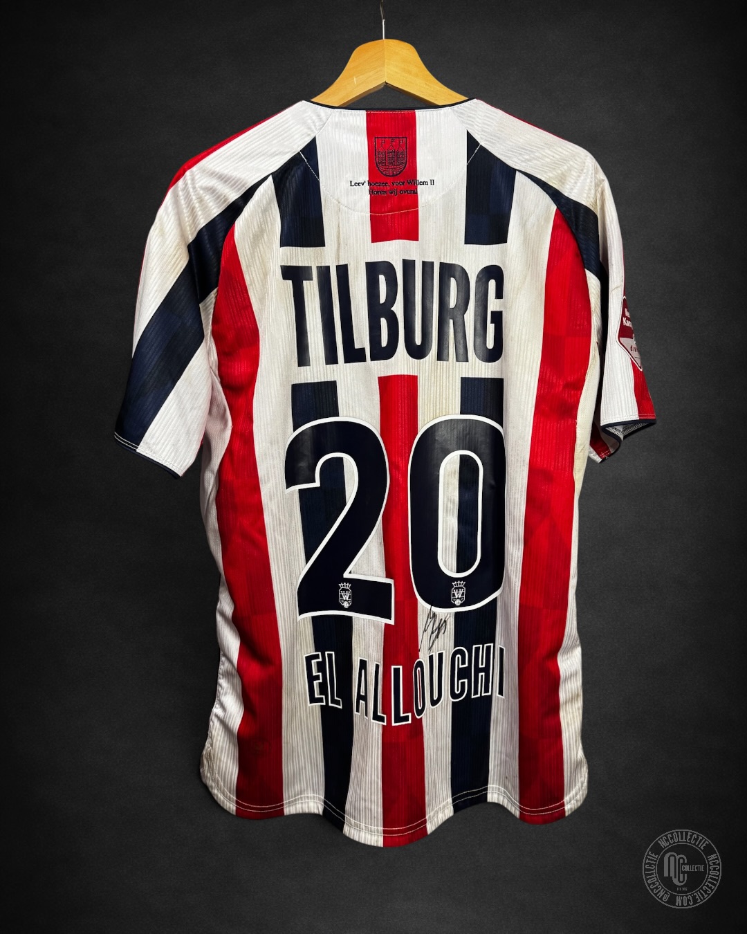 🟥⬜️🟦 Club colours in their purest form
Willem II worn by Mounir El Allouchi 🌷
17 April vs. Jong AZ
🙌 Truly happy to add this to the collection
#matchworn #tricolor #tilburg #mounir #roosendaal
