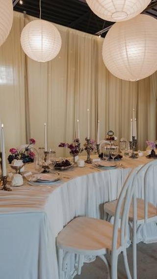 Still not over these stunning shots ✨
Captured by The RF Collective, this paper lantern + uplighting installation brought the vision for the Le Avant Garde styled shoot to life—beautifully curated by Moonshine Micro Weddings at The Ingress Raleigh.
We love seeing how all the creative elements come together through such a talented team 📸
Creative Team:
Venue: @TheIngress.Events
Planners: @MoonshineMicroWeddings
Cake & Sweets: @FluorescentKitchen
Stationery & Personal Details: @Tanyag.Studio
Florals: @DormantPlantParlor
MUA: @SaraStudio.MUA
MUA: @PeachCowgirl
Hairstylist: @Durga_Touchups
Bridal Gown: @Savvi
Lighting: @NinesandCoOfficial
Lighting: @HeronEventsLLC
Rentals: @SouthernVintageTable2
Rentals: @PartyReflections
Drapery: @MoonshineMicroWeddings
Photography: @FiftyTwoHundredPhotoFilm
Photography: @TheRFCollective
Photography: @DomzVisual
Photography: @GGLizzette
Content Creation: @LovelyContent.co
Content Creation: @PresentForIt.co
🎶Another Avant-garde 66 by Nimrod Nol
#StyledShoot #WeddingInspiration #EventDesign #RaleighEvents #HeronEvents