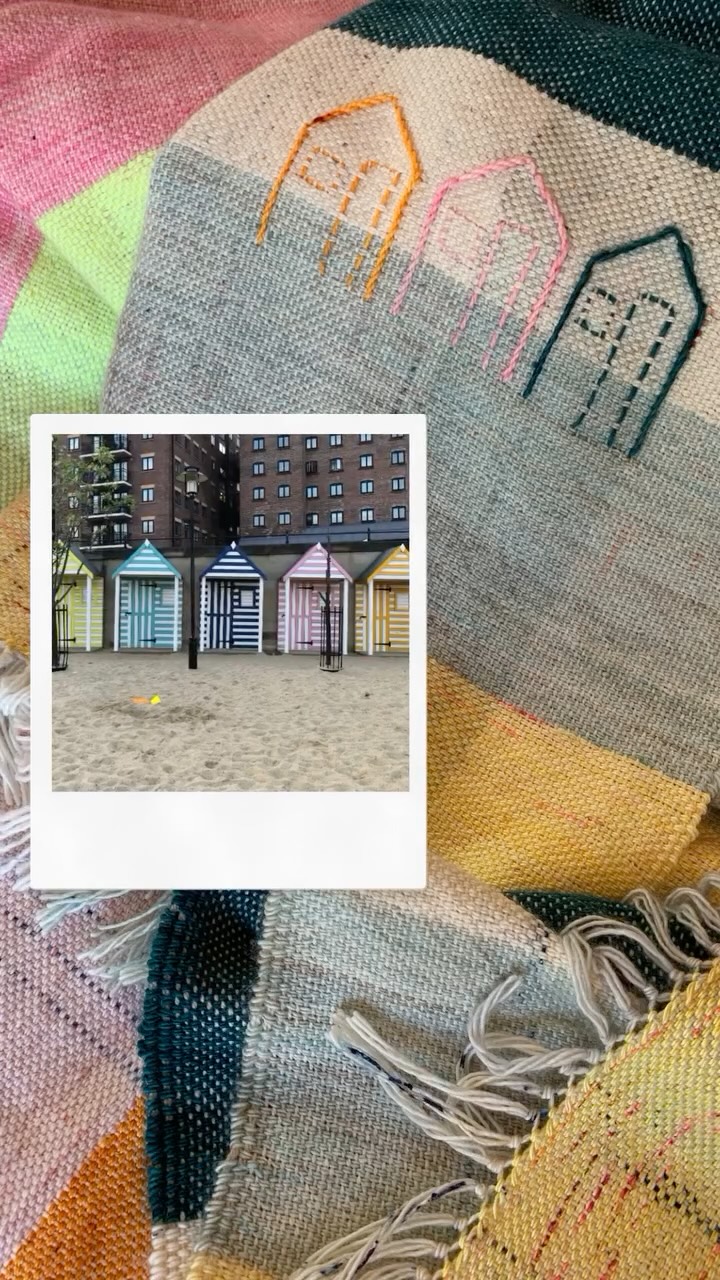Slow weaving. Simple stitches.
Heirloom handwoven blanket from a meaningful memory. Have you been to a beach with these gorgeous coloured changing rooms? Where?
My blankets are soulful gifts which say to someone that you care about them.
Pop to my website to see more of my journeys and unique artisan blankets. Link in BIO.
#uniquegiftideas #handwovenblanket #artisanmade #heirloomquality #slowcrafted
