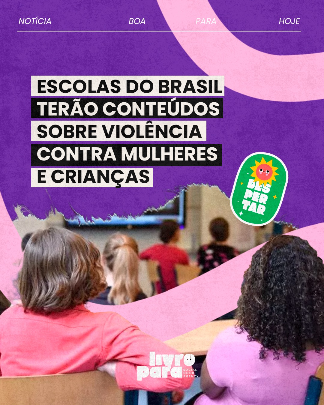 Boa notícia não é só o que acontece.
É o que pode transformar o que vem depois!✨
O Brasil deu um passo importante ao levar para dentro das escolas um tema que, por muito tempo, ficou do lado de fora: a prevenção à violência contra mulheres, crianças e adolescentes. A regulamentação da Lei nº 14.164/2021 insere esse debate nos currículos e pode alcançar milhões de estudantes em todo o país
Mas aqui vai o ponto que realmente importa: isso não é só educação. É estratégia de futuro.
Quando uma geração cresce entendendo respeito, limites e direitos, a gente não está só informando, está reconfigurando comportamento social. E isso muda tudo.
A escola deixa de ser apenas espaço de conteúdo e passa a ser espaço de formação de consciência.
Na comunicação, a gente fala muito sobre impacto.
Mas impacto real não nasce de campanha.
Nasce de construção contínua. 😉
E essa é uma das mais potentes que existem: formar pessoas que não normalizam a violência nem no discurso, nem na prática.
Porque no fim, comunicar também é isso: decidir que tipo de mundo a gente ajuda a construir. ❤️
#educaçaoinfantil #boanotícia #brasil