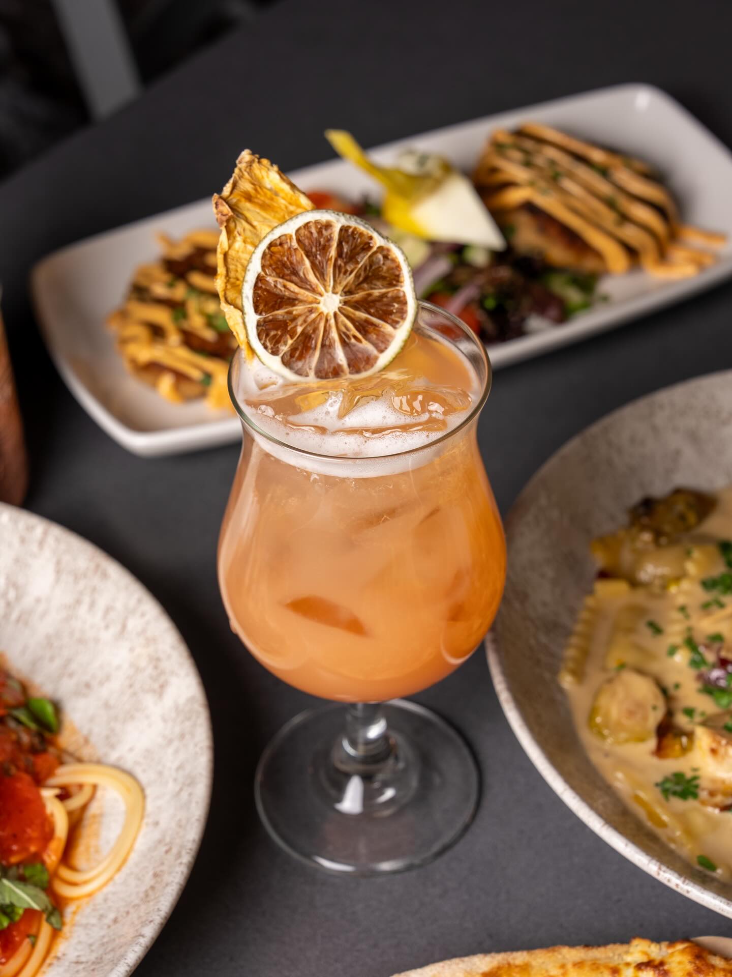 The perfect spot for a bite and a cocktail✨👌