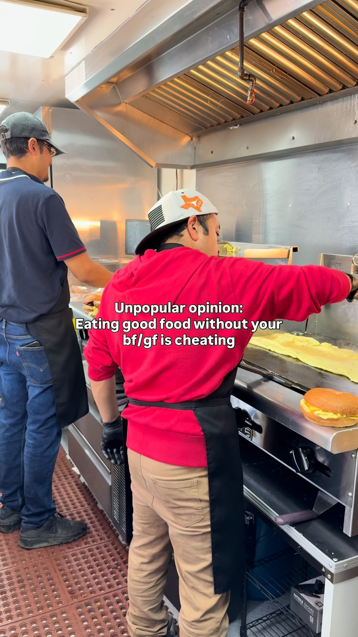 Yeah... eating good food without your person? Jail.
#breakfastforlunch #austinfoodtrucks #goodfood
