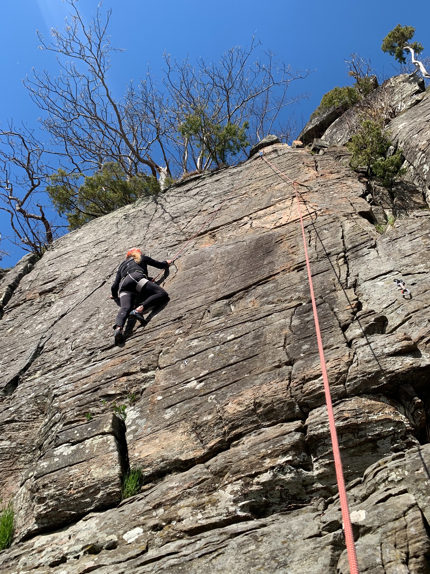 Prova på-klättring ute 💕🧗🏼♀️ bilder från säsongens första kursdag, hurra! 🌱🌳
Vill du klättra ute med oss i sommar eller boka en klätterkurs? Skicka förfrågan eller håll utkik för nya kurser på hemsidan (länk i bio).
🍀 Torsdag eftermiddag 30/4 kan vi spontant arrangera ett nytt tillfälle Prova på-klättring utomhus i Lerum/Göteborg. Utrustning ingår i din anmälan och klättringen leds av erfaren klätterinstruktör som hjälper dig att våga nå toppen tryggt! 💞🌿
