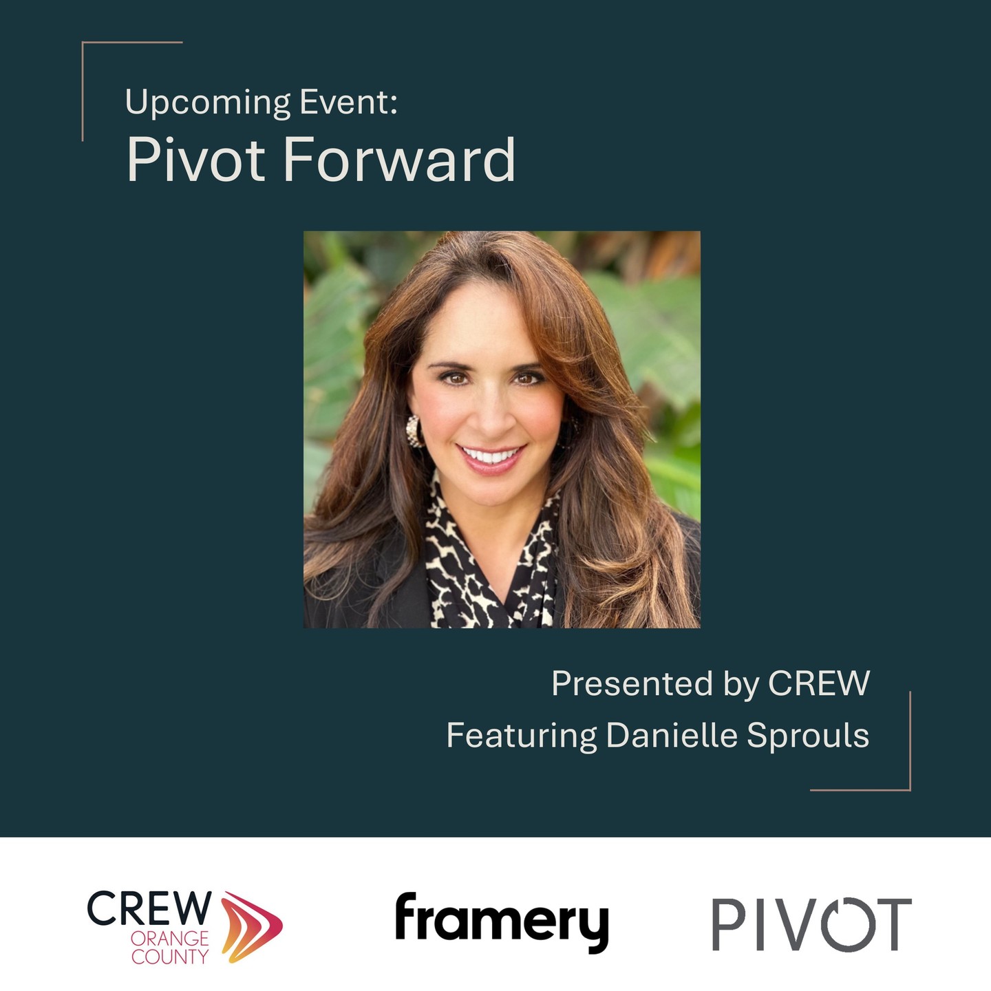 Join Pivot Interiors, @frameryacoustics and @crew_orangecounty for an evening of connection and conversation, and an opportunity to check out our newly re-designed Orange County showroom! Featuring Danielle Sprouls, founder of Unscripted Pivots and author of WTF: Women That Flourish.
🗓 Wednesday, May 20
⏰ 5-7 PM
Pivot Interiors Costa Mesa Showroom | 3200 Park Center Dr. Costa Mesa CA 92626
Check the link pinned on our story highlights to register.