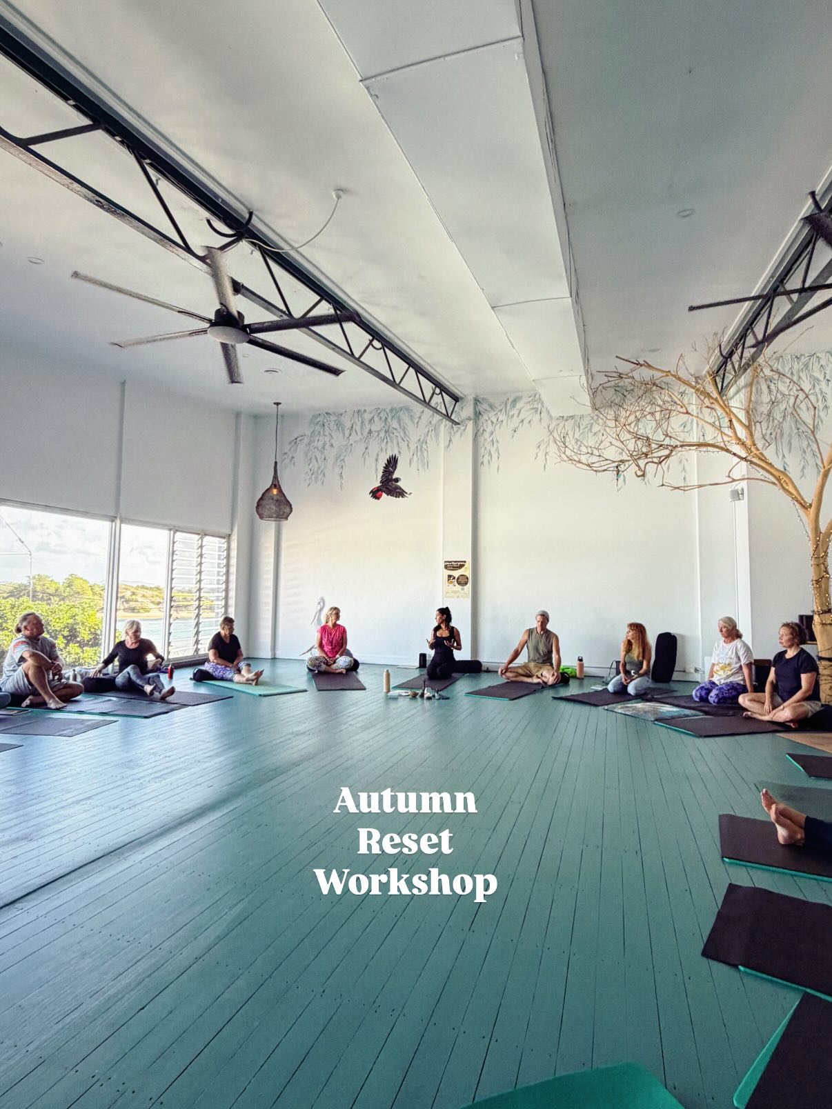 ✨ Autumn Reset Workshop ✨
What a lovely saturday afternoon we shared together. It was great to see so many familiar (and new!) faces turn up- prioritising their mental & physical well-being.
That’s exactly WHY this studio exists in the first place.
We are your safe space.
That place you can always come back to when life gets hard, when the body gets stiff and the mind is restless.
We are here to heal together and create meaningful memories and connections in the process. 💟✨
Next community event:
🍷 Wine & Flow
🧘🏽♀️ Saturday 30th May, 5-7pm
❣️ Book through Momence or at reception