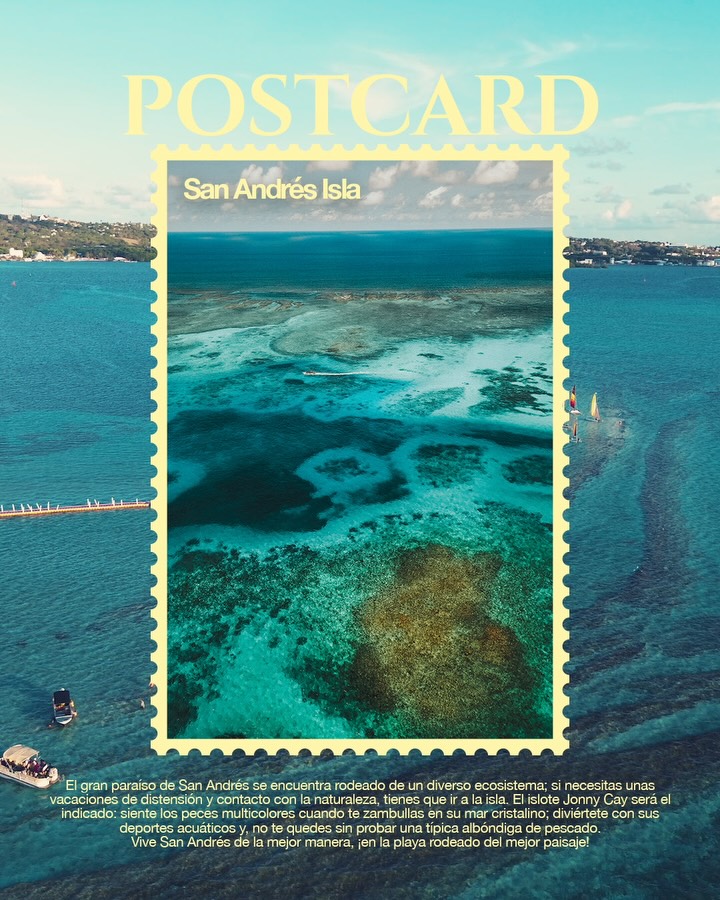 En Seawolf Vive la Isla te regalamos más que un recuerdo: un postcard de esos momentos que te dejan sin palabras… el mar de siete colores, la brisa en la piel y esa paz que solo se encuentra aquí.
Porque hay viajes que se quedan en fotos… y otros que se convierten en postales de vida
¿Listo para crear la tuya? 🌊
#sanandrésislas #islandvibe #colombia #postcard