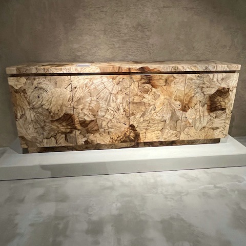 Amazing wood grain Buffet... I could not help but to order it for the store!
