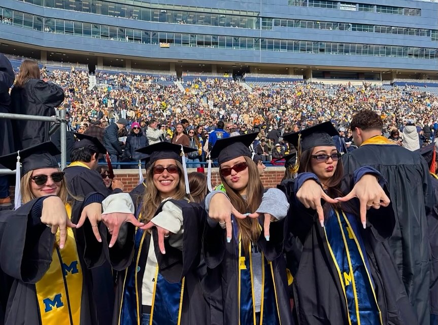 It’s official… 🎓🎓🎓
Seniors, we cannot thank you enough for all that you haven given us the past four years in Alpha Phi. From late-night laughs, to arb walks, to sisterhood events, to rush practice, to coffee chats, we have loved getting to know each and every one of you. Continue to be the inspiring, passionate, loving people you are and we cannot wait to see all you do! ♥️♥️
841, 928, 905, 820, and 733, we’re counting down the seconds to see you at alumni weekend ⭐️
With infinite love,
Your sisters 💌