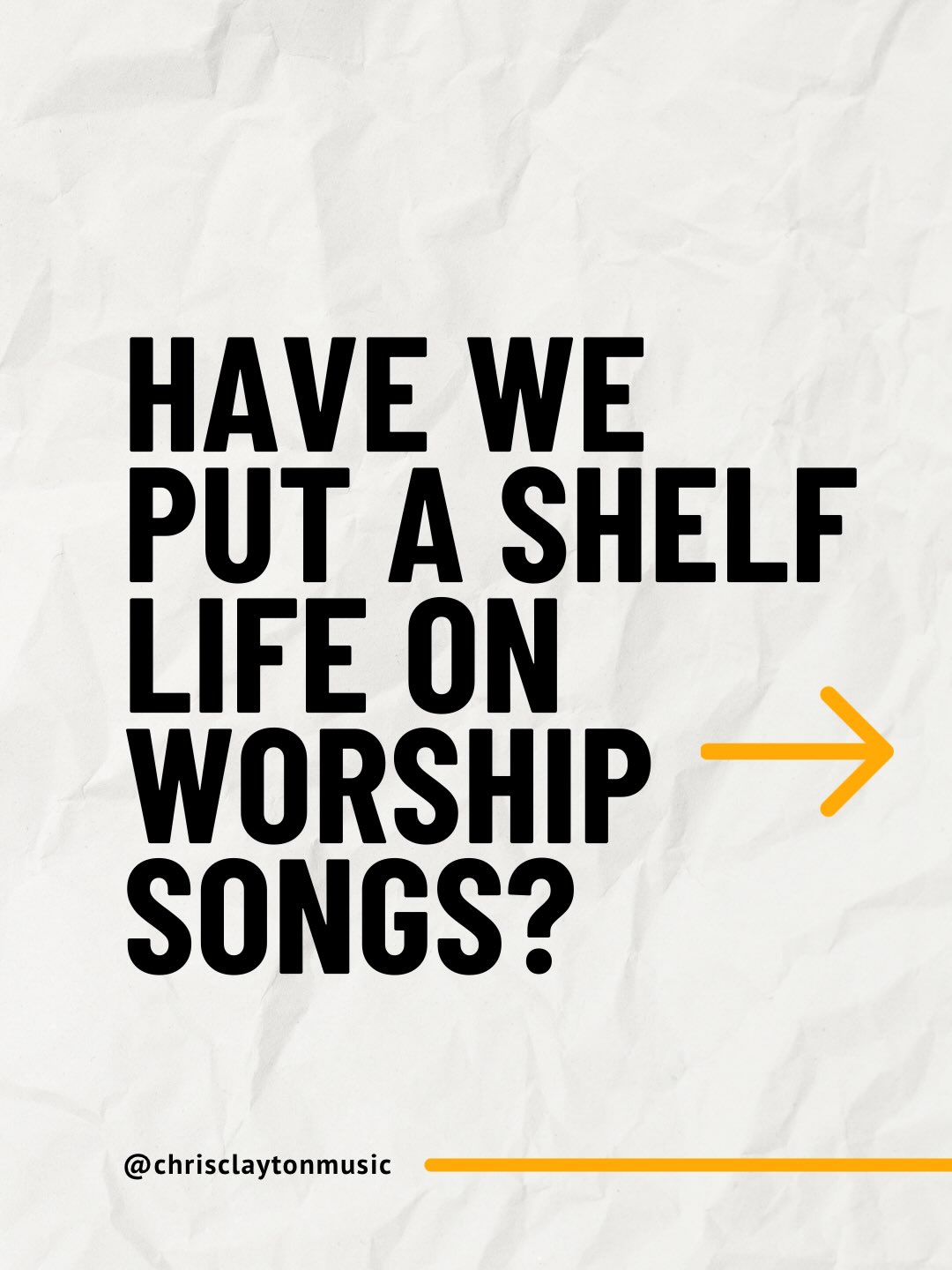 “Old songs gather us. New songs propel us.”
— Bob Sorge