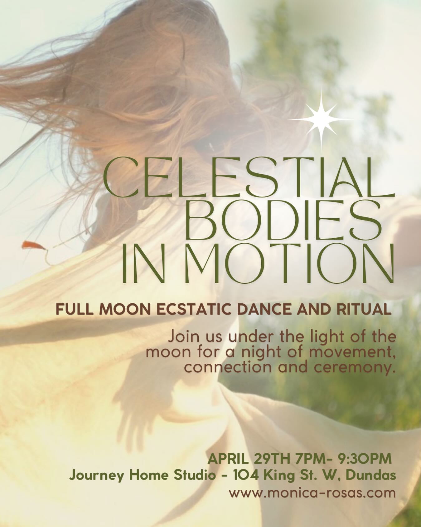 IT’S TIME TO DANCE AGAIN… Full moon portal is open 🌕, May Day around the corner and SPRING is finally here! 🌸🪻🌷🌱💦🪺✨
HAPPENING TOMORROW.
Let’s gather, together 💛
🔗 in bio.
#dundasont
#hamont
#ecstaticdancetoronto
#fullmoonscorpio2026