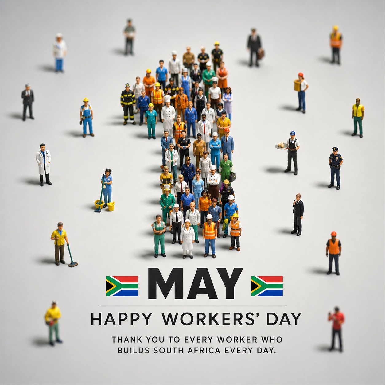 Happy Workers’ Day everyone, especially to those who aren’t getting one.
Right now, while most of us have the day off, someone is doing a 12-hour shift. Someone is driving a truck, staffing a ward, guarding a building, answering an emergency call.
To every essential worker on duty today, this day was made for you, even if it did not give you a break.
You are the reason this country functions. Not just today.
Every day.
.
.
.
#workersday #southafrica #essentialworkers #labourrights #economicinclusion #storytellingandleadership #workersday2026 #mayday #mayday2026 #southafricaworkersday #leadershipmatters #businessstorytelling #narrativestrategy #leadershipcoaching #essentialservices #workerrights #socialimpact #inclusiveeconomy #africaleadership #executivecoaching #thoughtleadership #peoplefirst #humanrights #workplaceequality #africabusiness