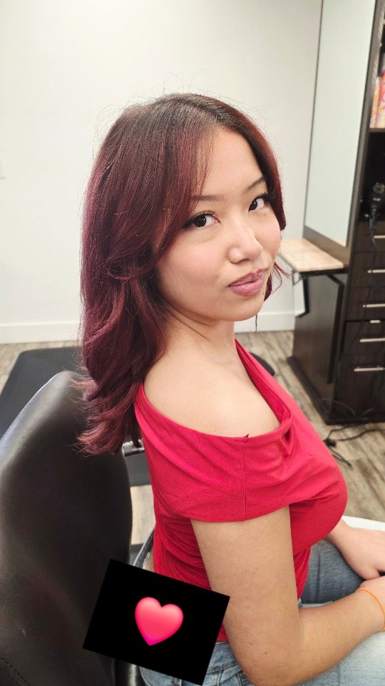 My speed consultation with my new client. #accptingnewclients #fresnostylist #fresnohairsalon