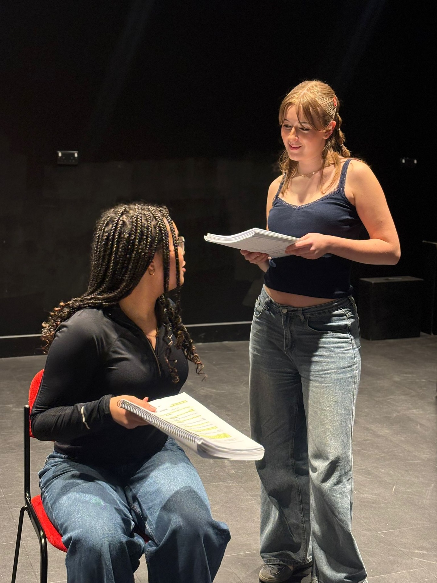 Rehearsals are in full swing.
The cast are working on their scenes, songs and blocking each week, with a focus on confidence, clarity and performance quality.
It’s great to see the work developing as we move closer to the show.