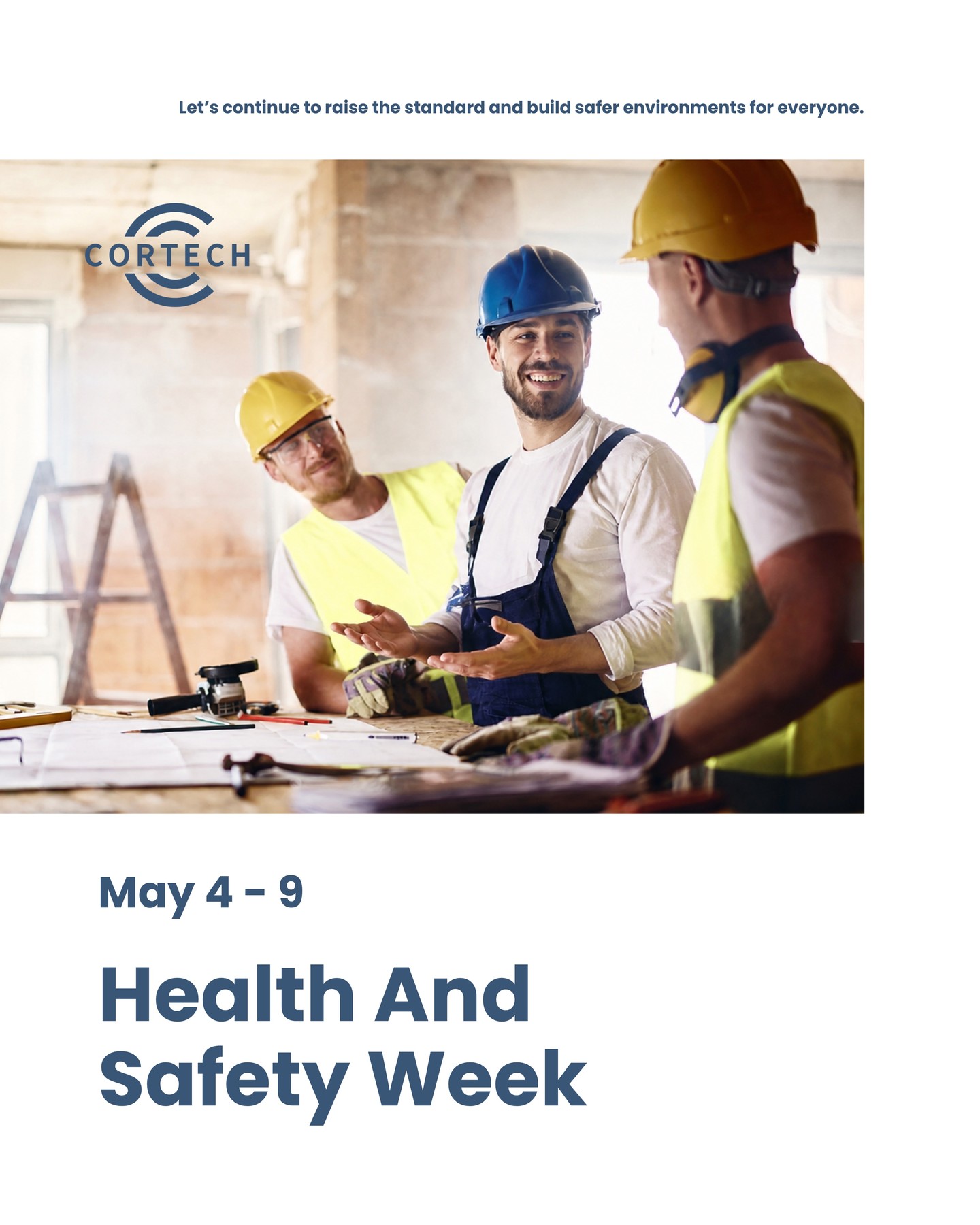 Safety and Health Week is not just about awareness —
it’s about how we act on it.
Every safe workplace is the result of strong systems, clear expectations, and people who are willing to speak up and take responsibility.
Whether on site or in the office, safety is something we build — together.
This week, and every week, let’s move beyond compliance and focus on what truly prevents harm.
#SafetyAndHealthWeek #SafetyLeadership #Healthandsafety #WorkplaceSafety #ConstructionSafety #Cortech