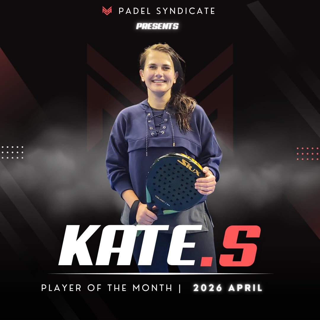 Let’s congratulate our April champion, Kate S!💪🏼🎾