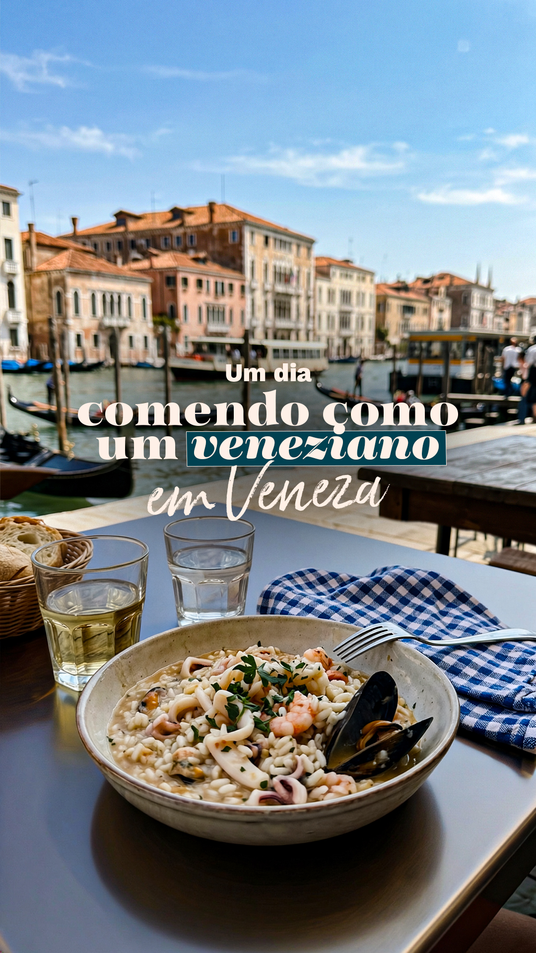 A culinária veneziana não se parece com o restante da Itália.
Os bacari não têm cardápio bonito, não ficam na Piazza San Marco e raramente têm mesa. Você chega, escolhe o que tem no balcão, pede a ombra e fica em pé mesmo.
O spritz do fim de tarde é o momento em que o veneziano para, encontra os amigos e desacelera antes do jantar. É quase um ritual coletivo da cidade.
E o jantar começa tarde por uma razão simples: ninguém vai pra mesa com fome depois do aperitivo.
Se você quiser ir nesses lugares quando estiver em Veneza, me manda uma mensagem. Tenho os endereços certos pra te indicar.
#veneza #gastronomiaitaliana #guiabrasileiraemveneza #italiadeverdade #cicchetti #bacaro #viagemitalia #viajarparaitalia #venezia #veneziafood