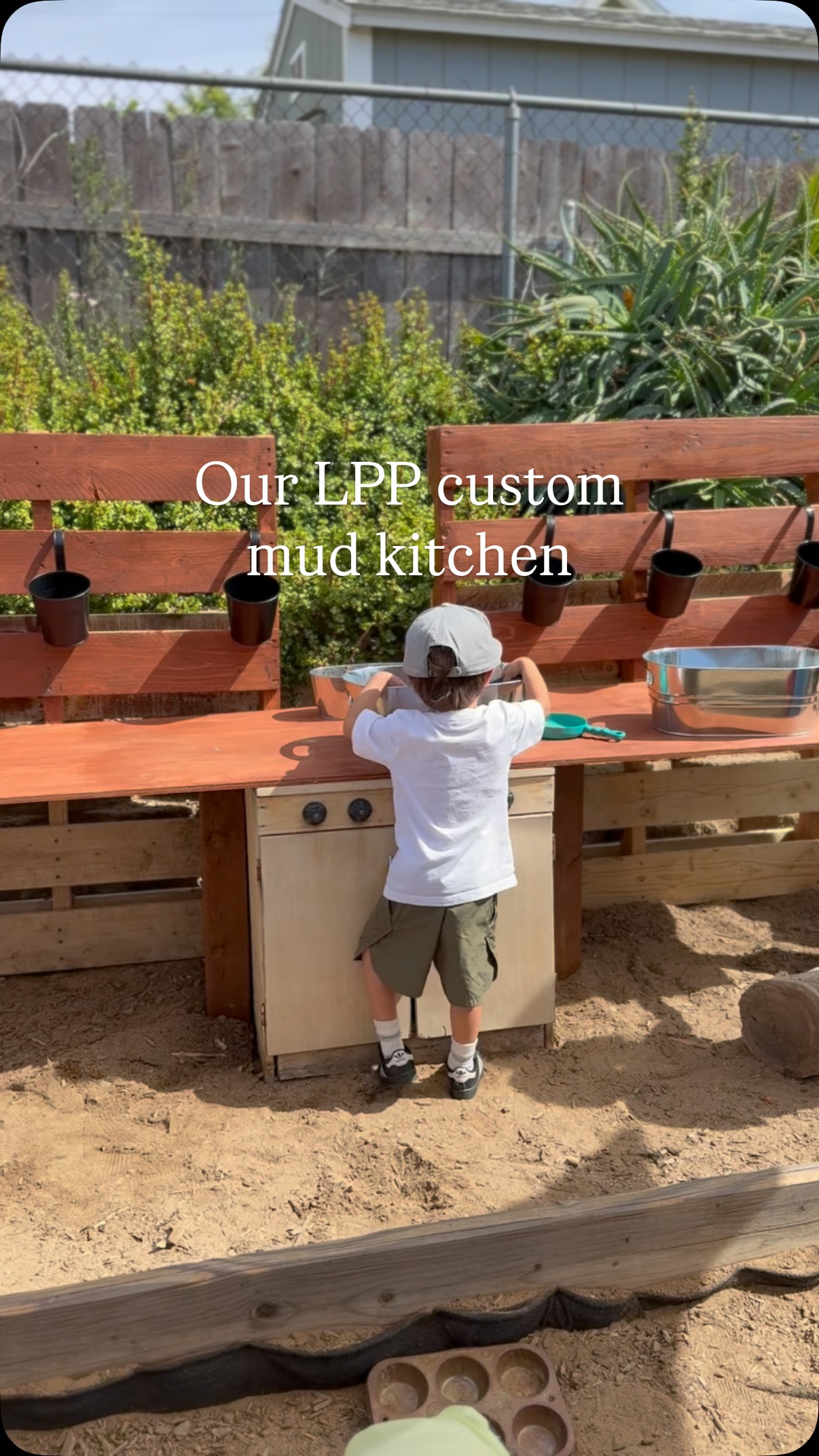 A labor of love for our littles 🩵
A mud kitchen isn’t just play - it’s learning in its most natural form. It invites imagination, builds fine motor skills, encourages collaboration, and connects children to the sensory world around them. It’s problem-solving, creativity, and confidence… all mixed together with a little dirt and a lot of joy. ☀️