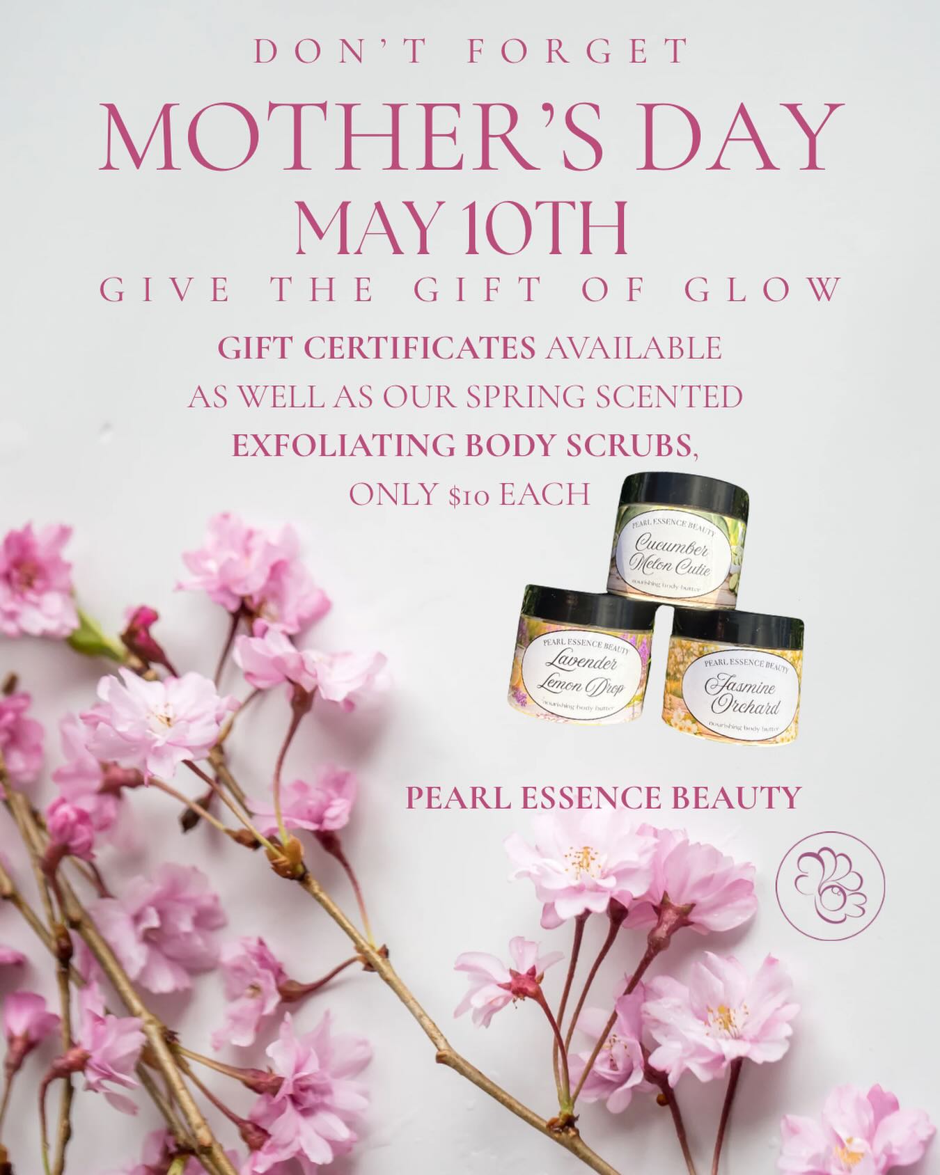 Mother’s Day is around the corner, don’t forget to show the mother figures in your life how much you care! 🌸