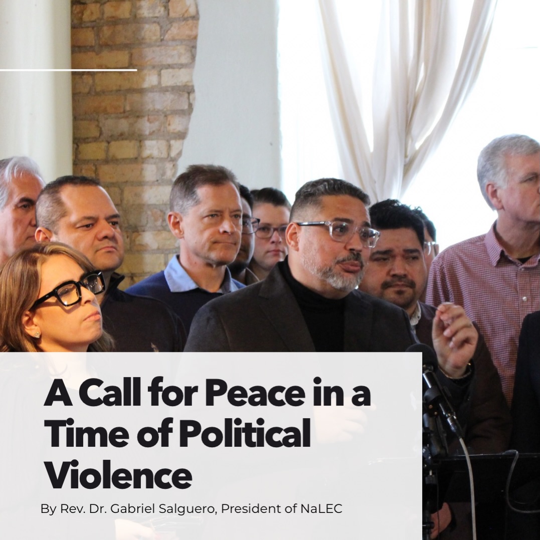 “Political violence is an affront to the Prince of Peace and a rejection of the sacred dignity found in every human soul. It must stop.
From the tragic assassinations of Melissa and Mark Hortman and Charlie Kirk to the shootings of John and Yvette Hoffman, the shooting of Gabby Giffords, and the shooting at the GOP baseball field, to the bombing of Governor Shapiro’s home and the multiple attempts on the President’s life; this tide of hatred must break.
The trauma on Saturday night at White House Correspondents’ Dinner is yet another reminder that political violence is deteriorating our democracy.
We pray for the safety of our leaders, journalists, and the law enforcement and Secret Service agents who stood in the gap.
But our prayers must be paired with a choice: to be peacemakers in our words and advocates for laws that end the scourge of mass shootings and political violence. Let us choose the way of love over the path of destruction.”
-Rev. Dr. Gabriel Salguero, President of NaLEC
#PrinceOfPeace #EndPoliticalViolence #FaithfulWitness #nalecorg #nalecvoices