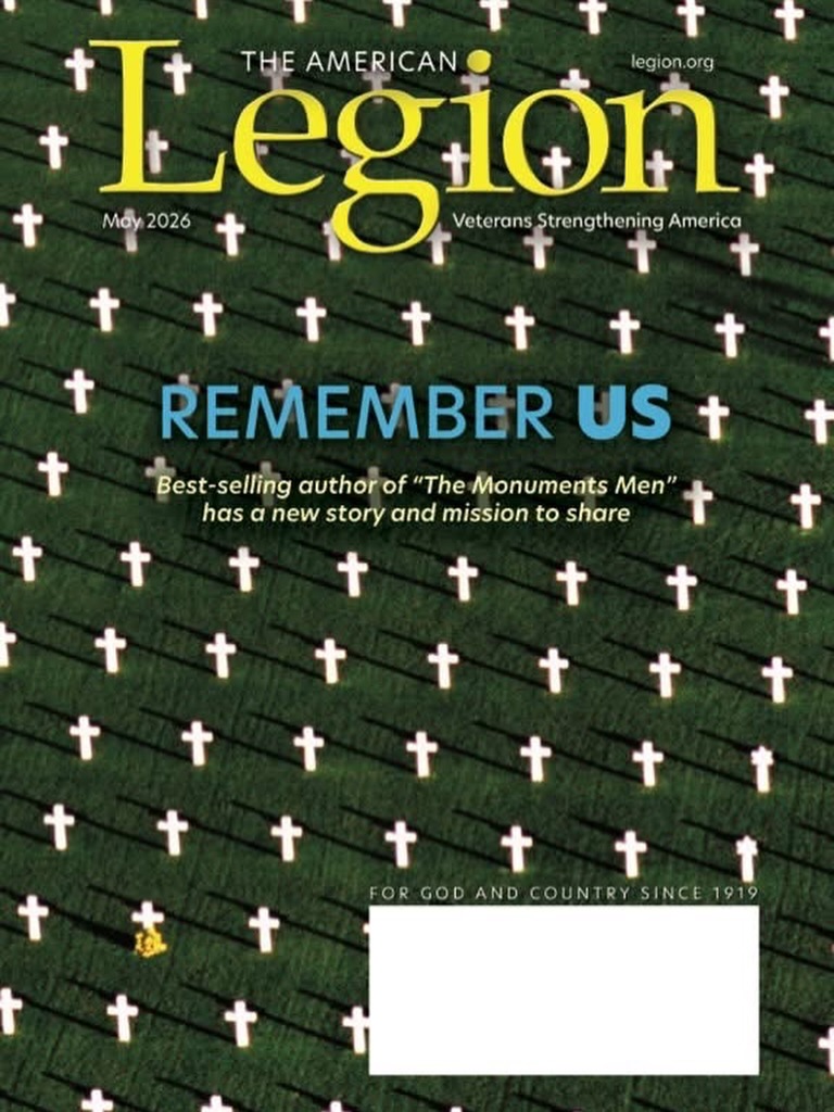 The American Legion (@theamericanlegion) has spent more than a century standing beside veterans and their families, advocating, serving, and ensuring that no one is left behind or forgotten. I’m truly humbled to share that REMEMBER US is featured as the cover story of the May issue of the American Legion Magazine.
Each of the crosses at the Netherlands American Cemetery pictured on the cover represents a life, a family, a story—and a promise made more than 80 years ago, not to forget them.
My heartfelt thanks to Jeff Stoffer for writing such a thoughtful story, and to the American Legion for the work they do every day on behalf of those who have served.
I feel incredibly fortunate to be included in any small way in their ongoing mission of remembrance and service. Our veterans and their families have given so much for this country, and organizations like the American Legion ensure that their sacrifice is honored with the gratitude it deserves.