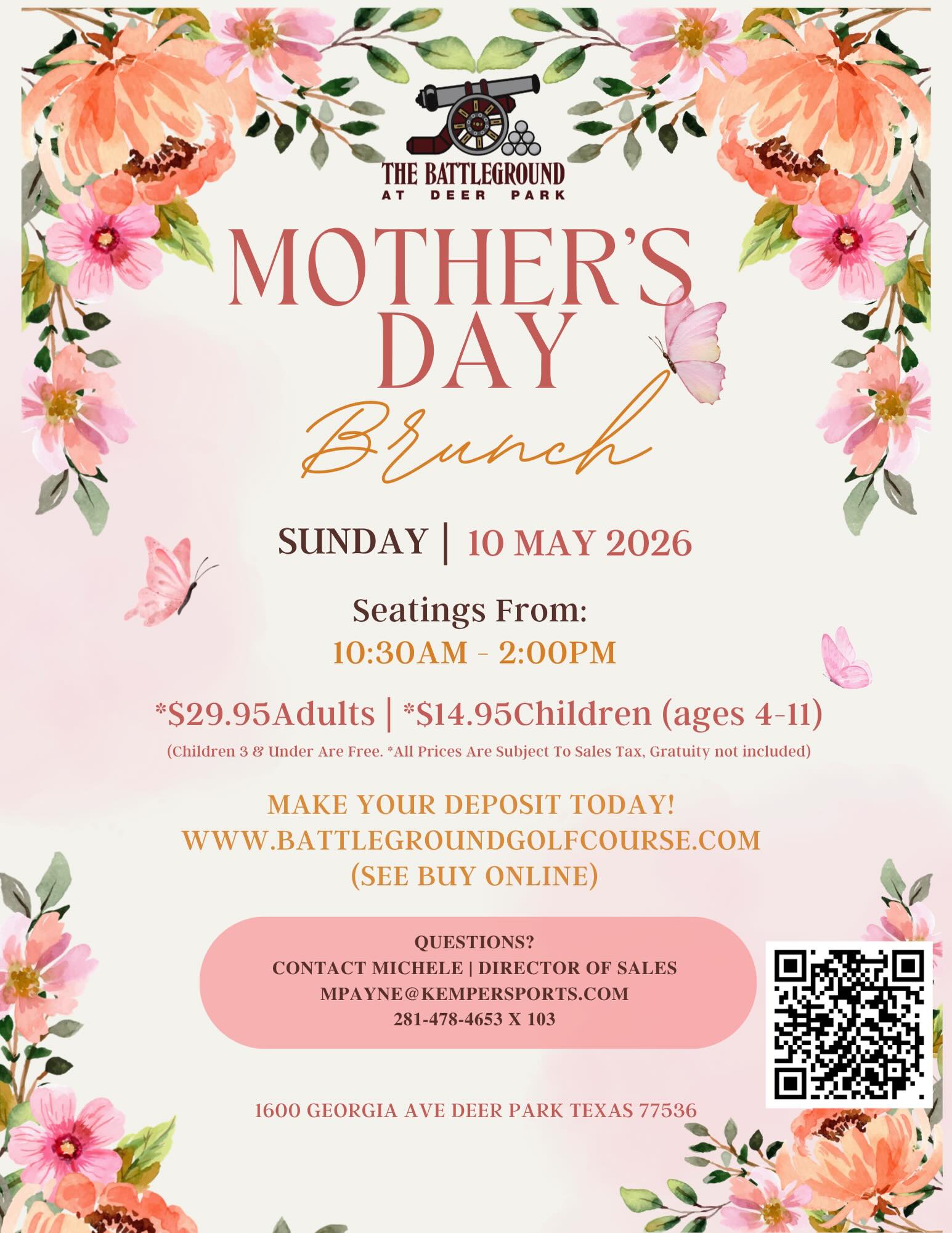 Mother’s Day Brunch awaits!💐 Reserve your spot and come celebrate with us!🩷
#mothersday #brunch #battleground #mom