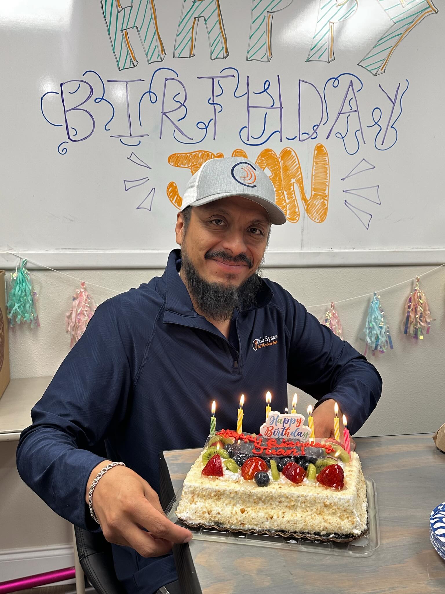 We celebrated Juan today at Cielo Systems after his birthday on Saturday!!🎂
He’s a huge part of our team, and we appreciate all the hard work he puts in every day! We hope you had an awesome birthday, and cheers to a great year ahead!