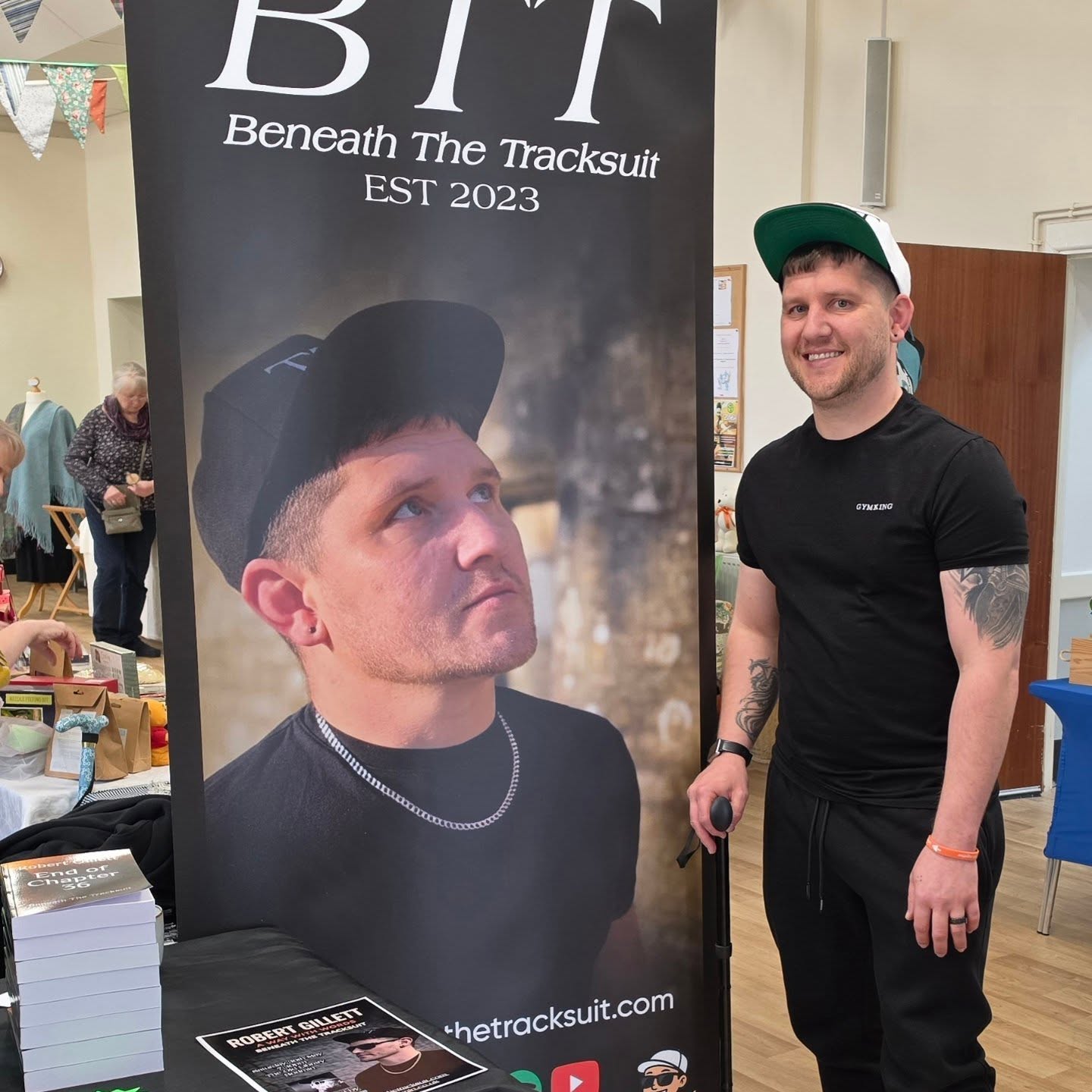 I love getting out and about. Meeting people, speaking to people with MS and talking the juggles of mental and disability.
Community is so important, sharing our stories is too. Helping one another, showing solidarity, it goes a long way.
We had a brilliant day today, set up a little stall, met some wonderful people and had some really inspiring conversations about the future. I even met a mayor.
I even slipped off to the car and have a nap, left the wifey Donna Marie Ann Gillett in charge, couldn't do my days without her. The adaptations we've had to make as a couple for work days, nights and events have been a bit of work to get right but together we make it work.I couldn't do it without her ❤️
MS Society UK MS Society North Cornwall Satellite Group
#multiplesclerosis #mswarrior #msawareness #inthistogether #beneaththetracksuit