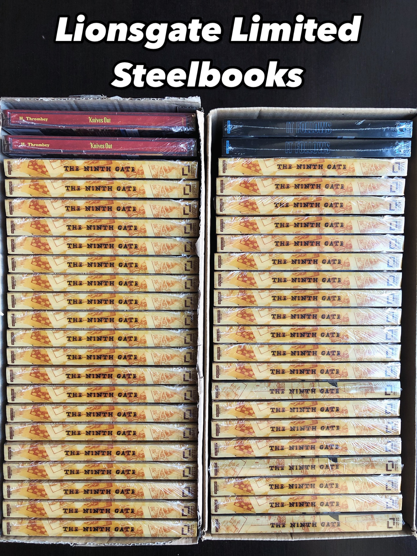 #lionsgate #lionsgatelimited #steelbook #steelbooks #4ksteelbook #bluraysteelbook
