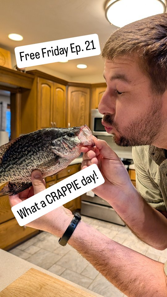 Got some free crappie! 🎣🙌
Grateful for good people and unexpected blessings. Happy Free Friday!
What’s your best free find lately? 👇
#FreeFriday #Crappie #HomesteadLife