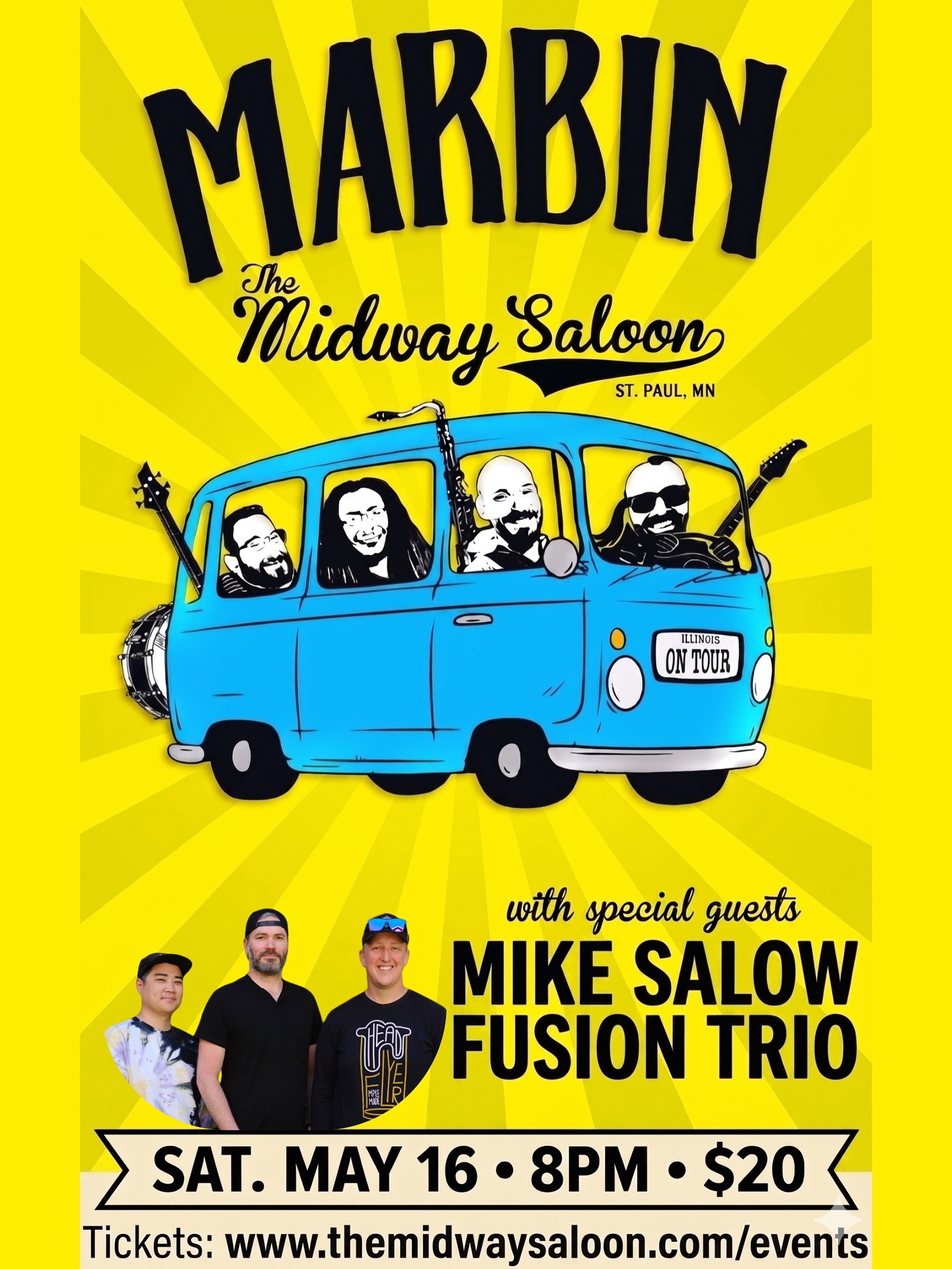 A little over 2 weeks away 👀 May 16 my fusion trio is opening for @marbinofficial at @midwaysaloon 🤘🏻🎸
Link in bio to get your tickets 🎫
#live #fusion #jazz #minneapolis #minnesota