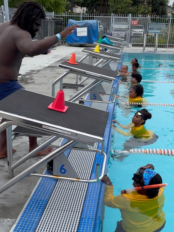 What an incredible day at our Community Swimathon & Pool Party! 🌊🧜🏾♀️
This event was about so much more than swimming. It was about building water confidence, creating access, and showing our youth — especially Black and brown youth — that the water can be a place of opportunity, healing, and leadership.
From Swimathon rounds to our magical mermaid experience with @emma.dearest, Discover Scuba demonstrations, pizza, prizes, and the Rubber Duck Race, the day was filled with smiles, encouragement, and community support.
This event is part of a nationwide campaign with Blue Futures Aquatic Project, @tnaquaticproject, and Western Academy at the Neblett.
A huge thank you to our event partners @jackierobinsonymca, @paddleforpeace, and @eissandiego for helping us bring this vision to life.
Special thanks as well to the incredible supporters helping prepare our girls for what comes next:
@santeprince of @bspwpc for ongoing swim coaching, Chuck and Arwen of @socalblackscubadiversnorkelers for scuba training, and Coach Jackson of @coastaldefenders for continued encouragement and on deck support.
Shout out to @hlfoster3 for hanging out with us and presenting commendations to our swimmers. Looking forward to having you in the water next year! 🏊🏾♂️
We are looking forward to making this an annual tradition as we continue preparing future ocean leaders. 🌊
You have until May 15 to donate to support our swimmers: https://bit.ly/support-swimathon
Visit www.ourgeneticlegacy.org to learn more and support the journey.
#OurGeneticLegacy #Community #Swimathon #WaterSafety #Scuba