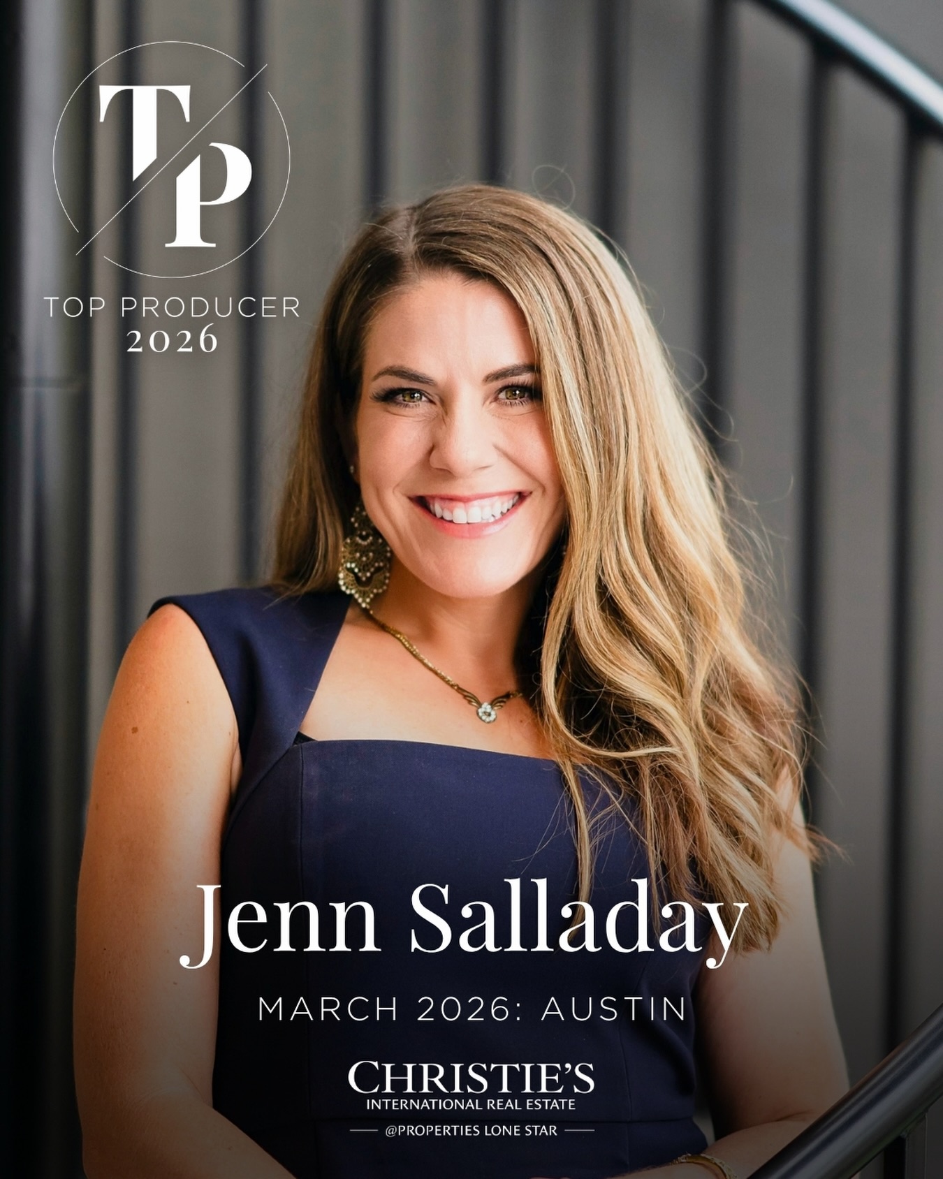 Honored to be a Top Producer at Christie’s International Real Estate for March. 🏆✨
It feels really good, that moment when everything just clicks.
The past few months have been a journey back to my roots, rebuilding my personal brand in a way that finally feels authentic and aligned. Growth isn’t always pretty. There have been exciting wins, discouraging losses, and a lot of lessons along the way. But suddenly? I see it all coming together.
So grateful for my incredible clients, the Christie’s family, and everyone cheering me on along the way. Here’s to what’s next. 🥂
#TopProducer #ChristiesRealEstate #AustinRealEstate #drippingspringsrealestate #jennsalladay