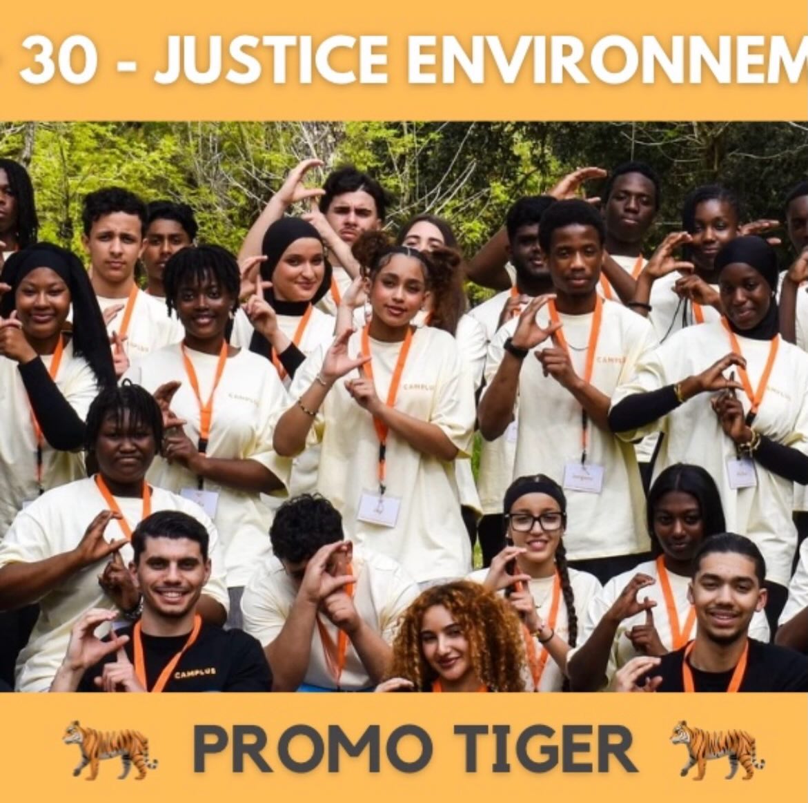 🐅 La promo Tiger du CAMP+30 - Justice environnementale 🐅
Avec un dump souvenirs 2/3