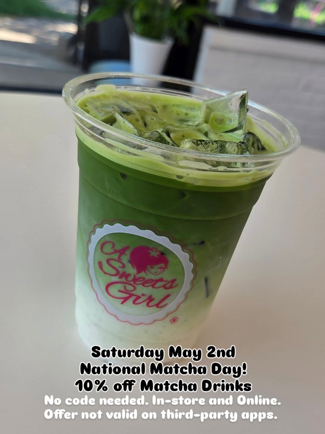 Make your Saturday plans for National Matcha Day on May 2nd! 10% off All Matcha Drinks 🍵🍵🍵 No code needed. Valid in-store or order online via our site https://asweetsgirl.square.site Link in bio➡️ @asweetsgirl *Offer not valid on third-party apps.
OPEN Tuesday-Saturday 10am-6pm
📍4305 S Halsted St
Order Online for Pickup or Delivery ➡️ https://asweetsgirl.square.site
We're now on DoorDash and UberEats as well!
#ASweetsGirl #CupcakeShop #bakery #café #cupcaketruck