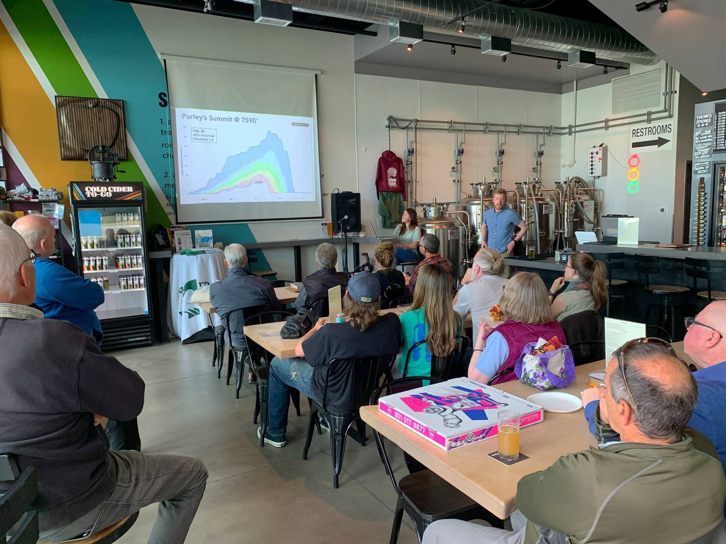 We want to extend a heartfelt thank you to Dr. Scott Hotaling from Utah State University for his incredibly engaging talk about Climate Change & the Future of the Wasatch! We would also like to thank @scionciderbar for being such incredible hosts.
Did you miss this talk but want to listen? It is now available on our YouTube channel at https://www.youtube.com/watch?v=YacJX8lcR2Y or link in bio.
Check out our upcoming Speaker Series event schedule to make sure you don’t miss any future talks!
https://www.friendsofalta.org/symposiums