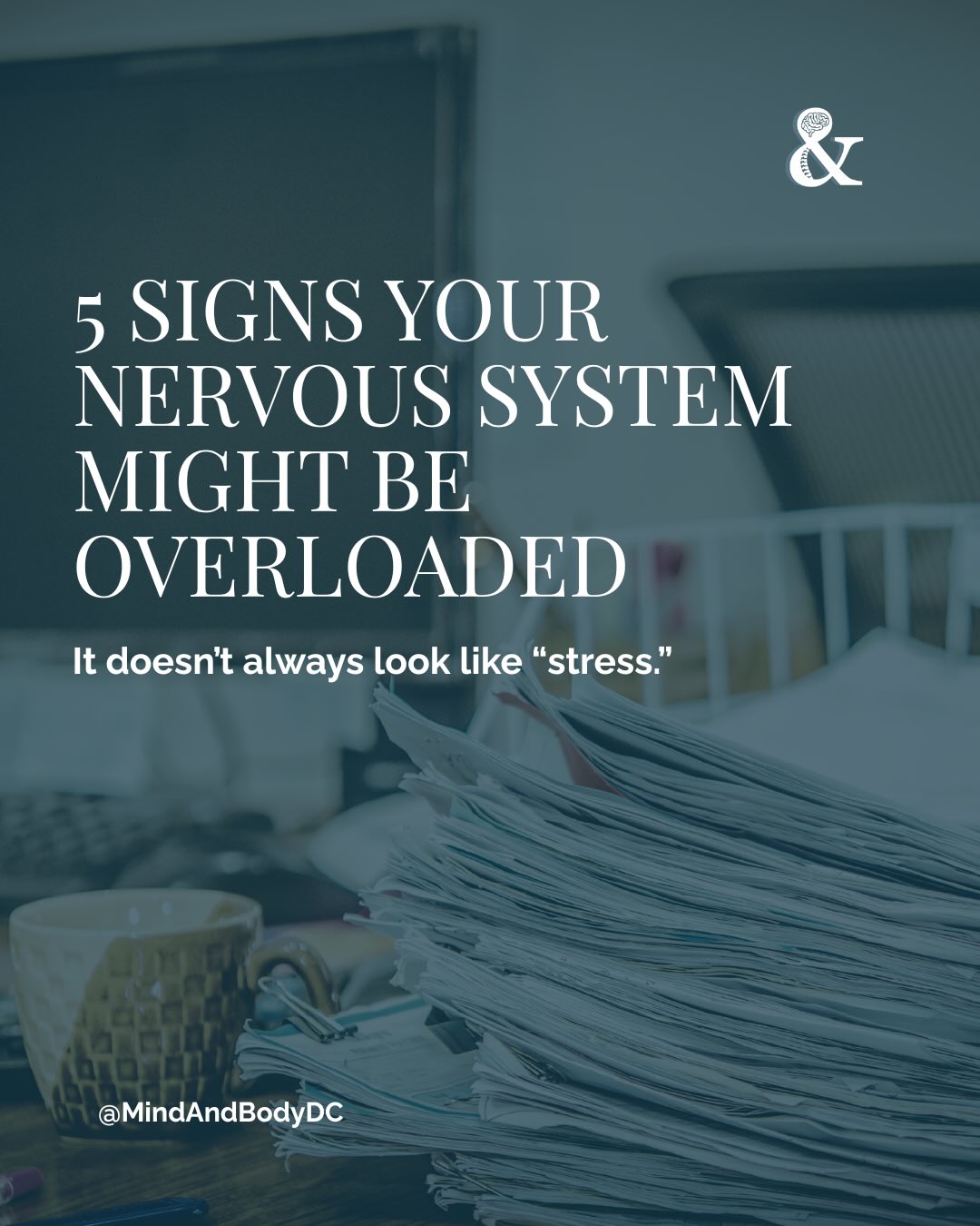 Nervous system overload doesn’t always look like panic or obvious stress.
Sometimes it shows up in subtle ways, like irritability, brain fog, sleep disruption, or feeling disconnected from yourself. These experiences are often dismissed or misunderstood, but they can be signs that your system has been activated for too long without enough recovery.
When the nervous system is overloaded, it can shift between states of hyperactivation (feeling anxious, restless, on edge) and hypoactivation (feeling numb, shut down, or disconnected). These are not personal failures. It’s your body adapting.
Increasing awareness is the first step. From there, small, consistent regulation practices can help your system return to baseline over time.
If these patterns feel familiar, you don’t have to navigate them without support.
#NervousSystemHealth #WashingtonDCtherapist #DCTherapy #DMVTherapist #MindAndBodySolutionsDC