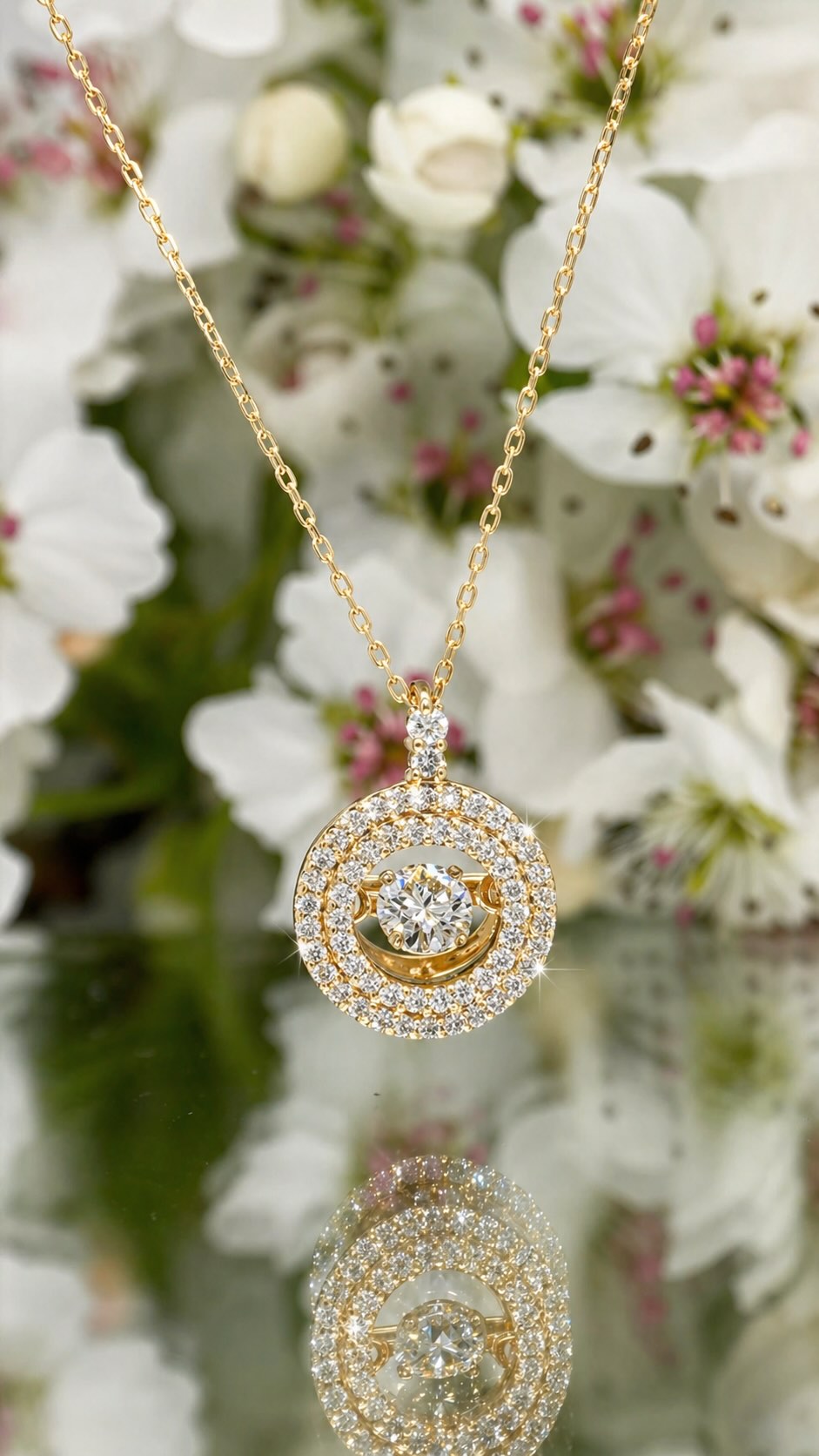Delicate gold, brilliant diamonds, and a sparkle that says thank you for everything...
#MothersDayGift #DiamondLove #GiftForMom #SparkleForMom #MothersDayJewelry