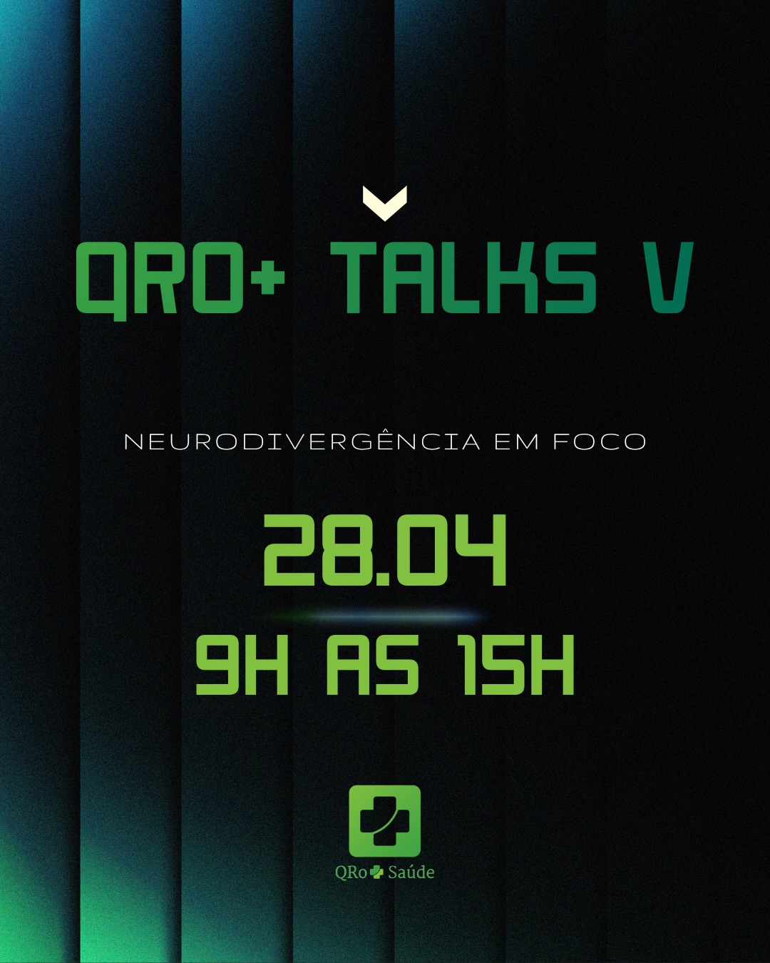 Está chegando a hora! Essa terça feira, dia 28 de abril, no Automóvel Clube de Minas Gerais acontece o QRo+ Talks V.
Com palestras, talks e rodas de conversa para entendermos melhor sobre a Neurodivergência. Esperamos você!