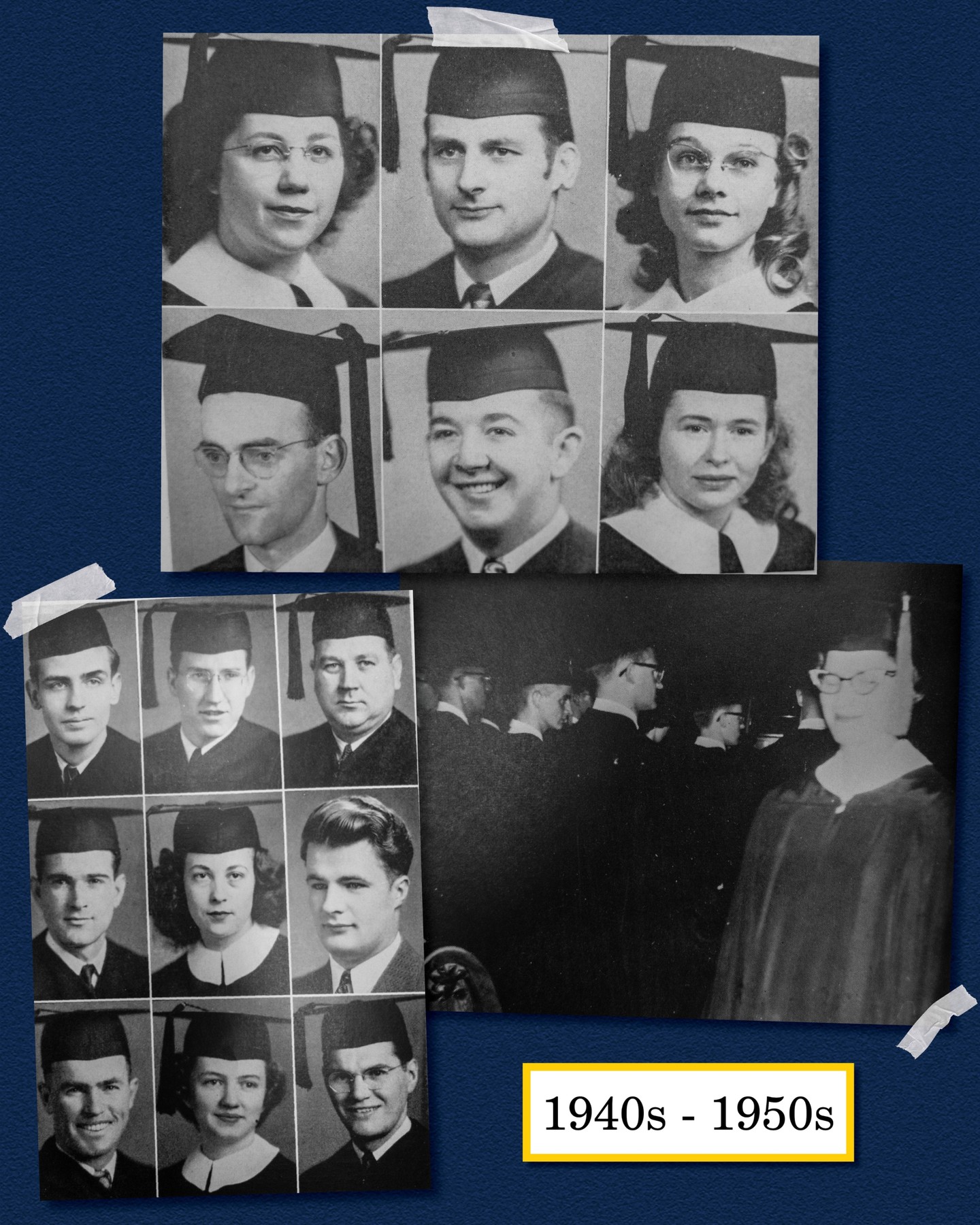 For 130 years, our academic year has concluded with a celebration of all our students have accomplished.
In this month’s 130-year anniversary reflection, just ahead of this year’s Spring Commencement, we’re looking back on the tradition of celebrating our graduates as they receive their degrees. It marks the culmination of their time at Bushnell, and we love seeing how caps and gowns have remained a constant throughout our history.
We look forward to adding Spring Commencement 2026 to that legacy next week!