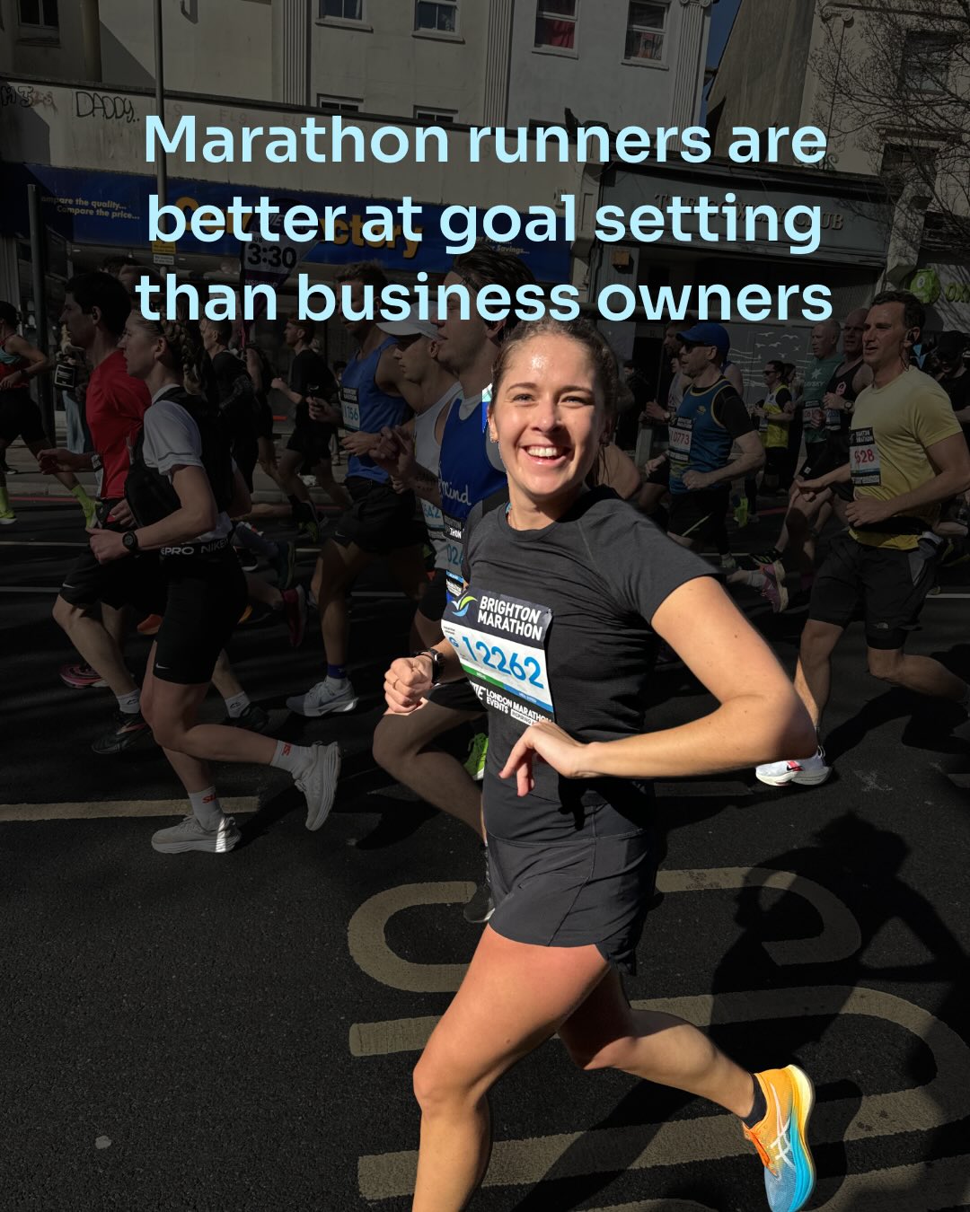 Marathon season is in full swing, but what can marathon runners teach business owners?
When looking at the data, it seems that marathon runners may have the secret ticket to goal setting. And that is by having one clear, measurable goal that they work towards.
It’s no surprise that Sabastian Sawe (London marathon men’s winner) would’ve set his sights long ago on breaking that 2 hour marathon. Making that his number one goal he shaped his training, and life, around in order to achieve it. And the same goes for Tigst Assefe (women’s winner) and many of the 59,830 London marathon finishers.
But what other learnings can business owners take from marathon runners? Read today’s Substack to find out !