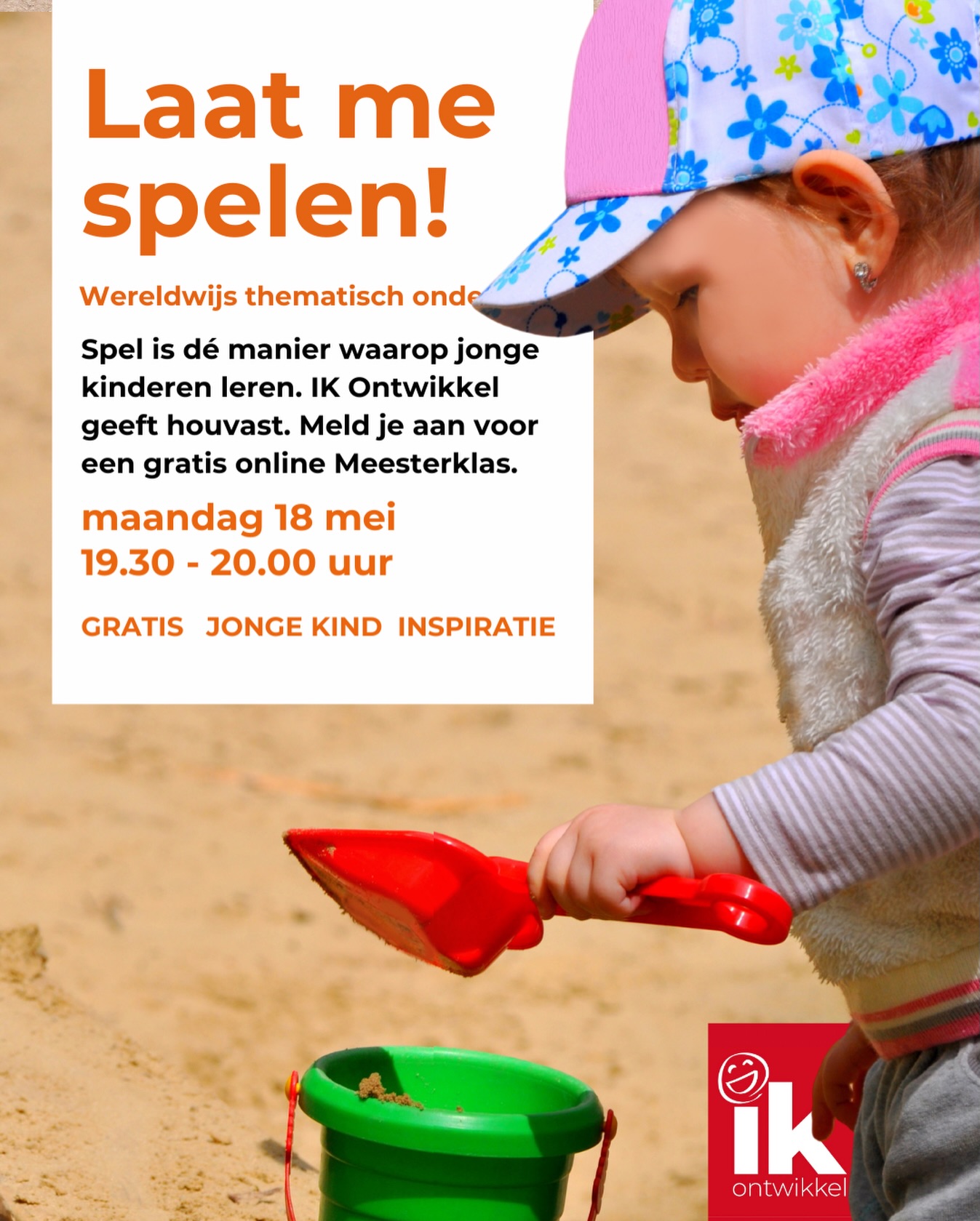 * Maak ruimte voor rijk spel in je groep
* Ontwerp een beredeneerd aanbod
* Werk met boeiende themaโs die kinderen wereldwijs maken
๐ฆ๐ฝ๐ฒ๐น ๐ถ๐ ๐ฑรฉ ๐บ๐ฎ๐ป๐ถ๐ฒ๐ฟ ๐๐ฎ๐ฎ๐ฟ๐ผ๐ฝ ๐ท๐ผ๐ป๐ด๐ฒ ๐ธ๐ถ๐ป๐ฑ๐ฒ๐ฟ๐ฒ๐ป ๐น๐ฒ๐ฟ๐ฒ๐ป.
Meester Wereldwijs taalonderwijs Anneleen Mulder vertelt in deze ๐ ๐ถ๐ป๐ถ-๐ ๐ฒ๐ฒ๐๐๐ฒ๐ฟ๐ธ๐น๐ฎ๐ ๐ฉโ๐ซ hoe IK Ontwikkel daarbij ondersteunt.
#online#gratis
๐
Wanneer: maandag 18 mei
โฐ Tijd: 19.30 - 20.00 uur
๐ฏ Voor: professionals jonge kind
๐ Aanmelden: via de site (link in bio)
#IKOntwikkel #jongekind