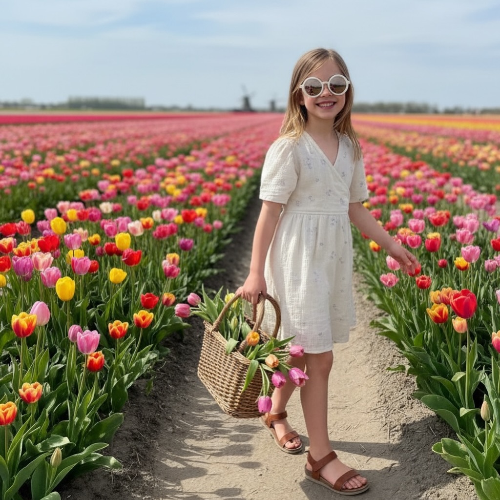 🌷☀️ From blooming fields
to everyday moments ☀️🌷
The Lykia Dress moves effortlessly from one world to another —
from colorful escapes to simple, joyful days 💛
Light, soft, and easy to wear,
it’s made for little adventures, wherever they happen 🌿
• Airy double gauze fabric
• Comfortable, flowing fit
• Designed for play, movement, and freedom
Because the most beautiful pieces are the ones that follow every story ✨
From holidays to everyday life.
#LykiaDress #SpringStyle #SlowFashionKids #EverydayMagic #FlowerFields MadeToLive